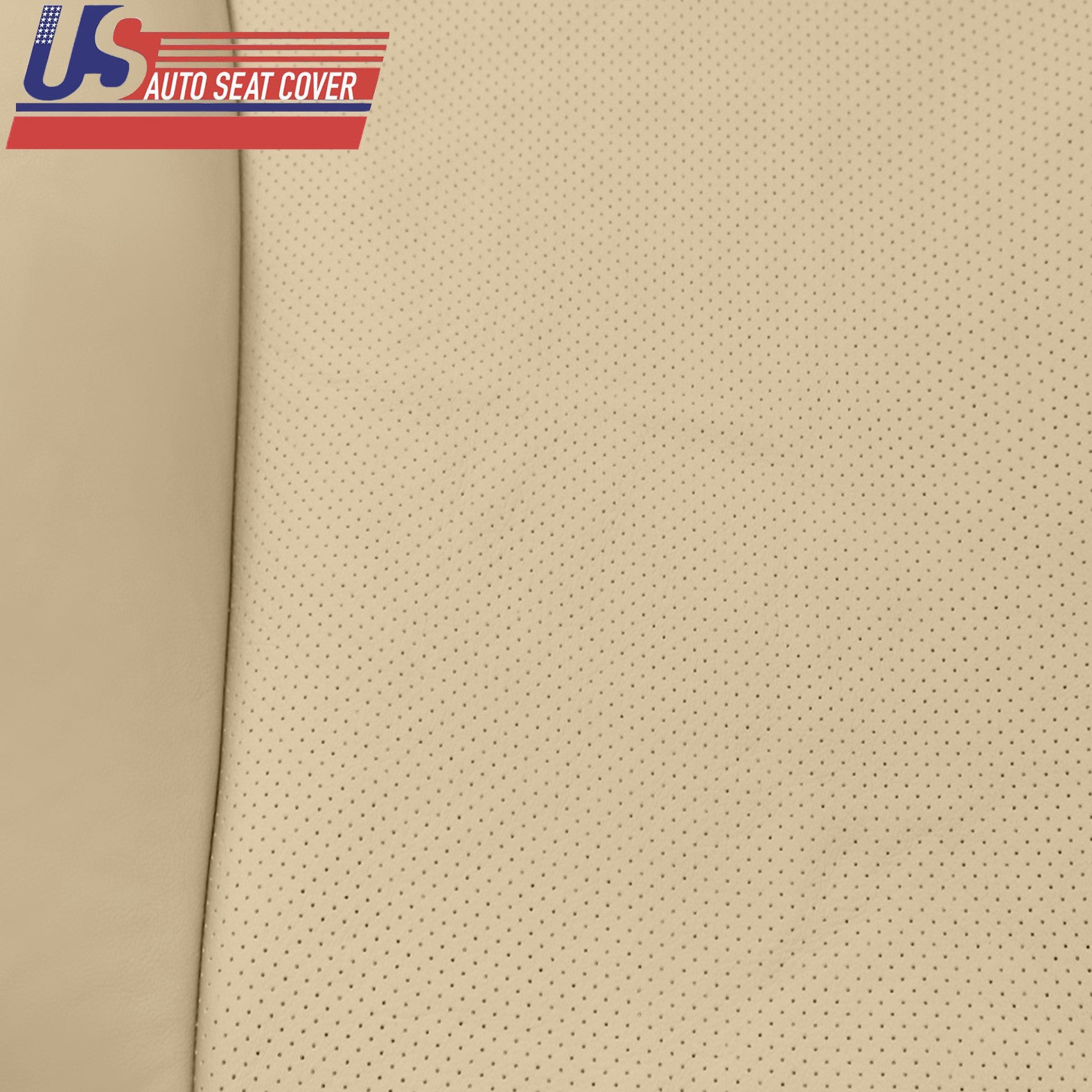 PASSENGER Top Tan Perforated Leather Cover For 2006 - 2011 Lexus GS300 350 Sedan