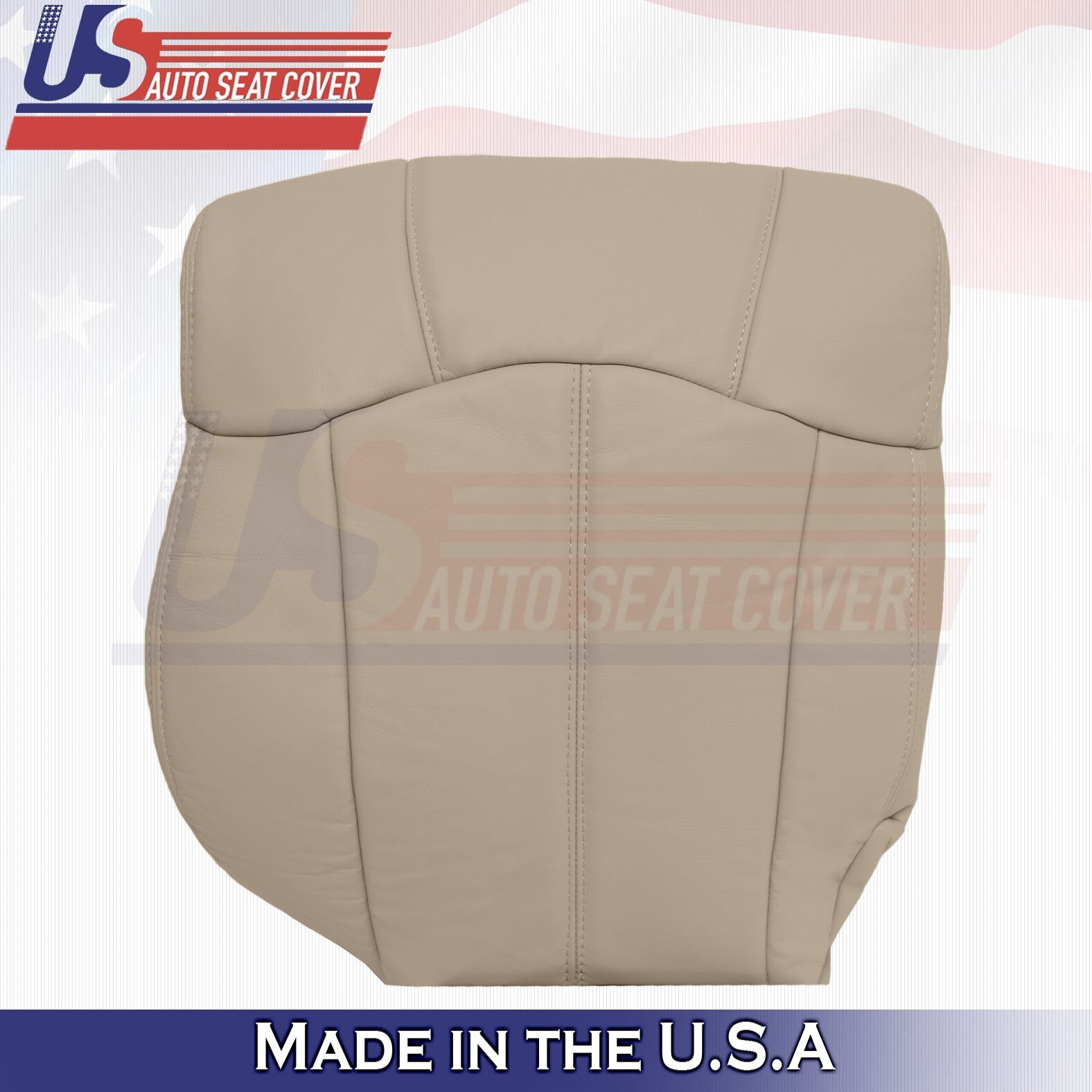 1999 to 2002 For Chevy Tahoe 2nd Row Driver &Passenger Tops Leather Covers Tan