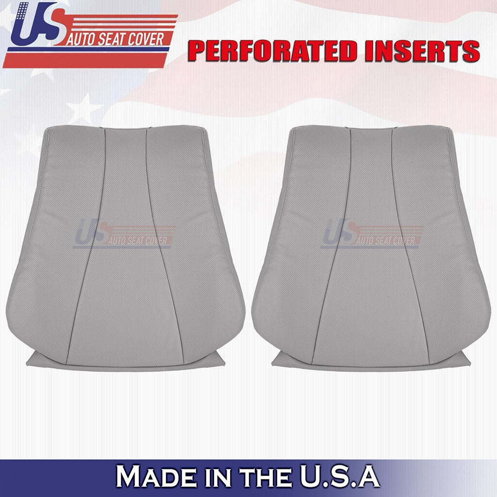 2000 to 2006 For Mercedes Benz S430 Driver & Passenger Tops Leather Cover Gray