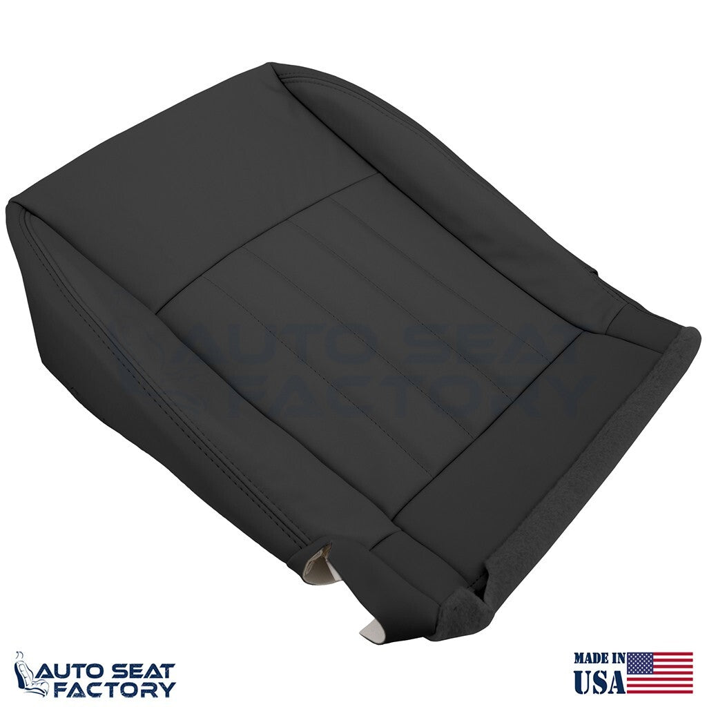 2014 - 2017 Fits Infiniti QX50 LEFT & RIGHT Bottom Black Vinyl Seat Covers