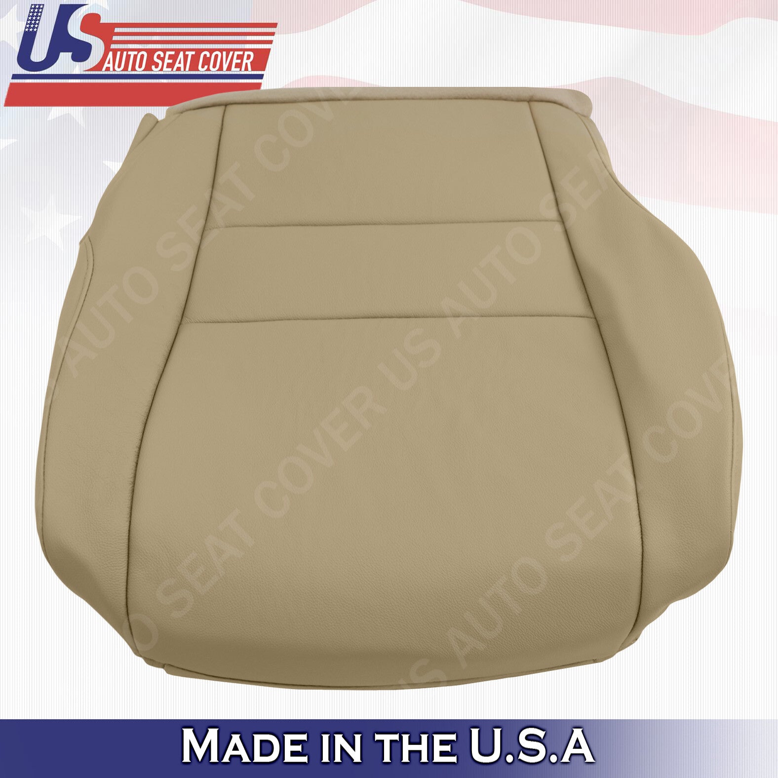 Fits 2007 2008 2009 2010 2011 Honda CR-V LEFT & RIGHT Bottoms Leather Cover Tan