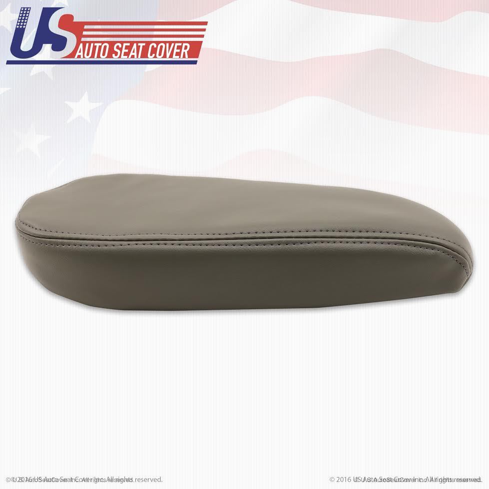 2002 to 2007 Ford F250 F350 Lariat Armrest Cover Flint Gray leather