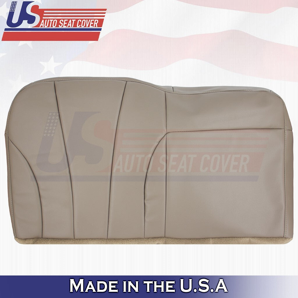 1999 to 2002 Fits Chevy Silverado WT Rear Driver & Passenger Bottom Vinyl Tan