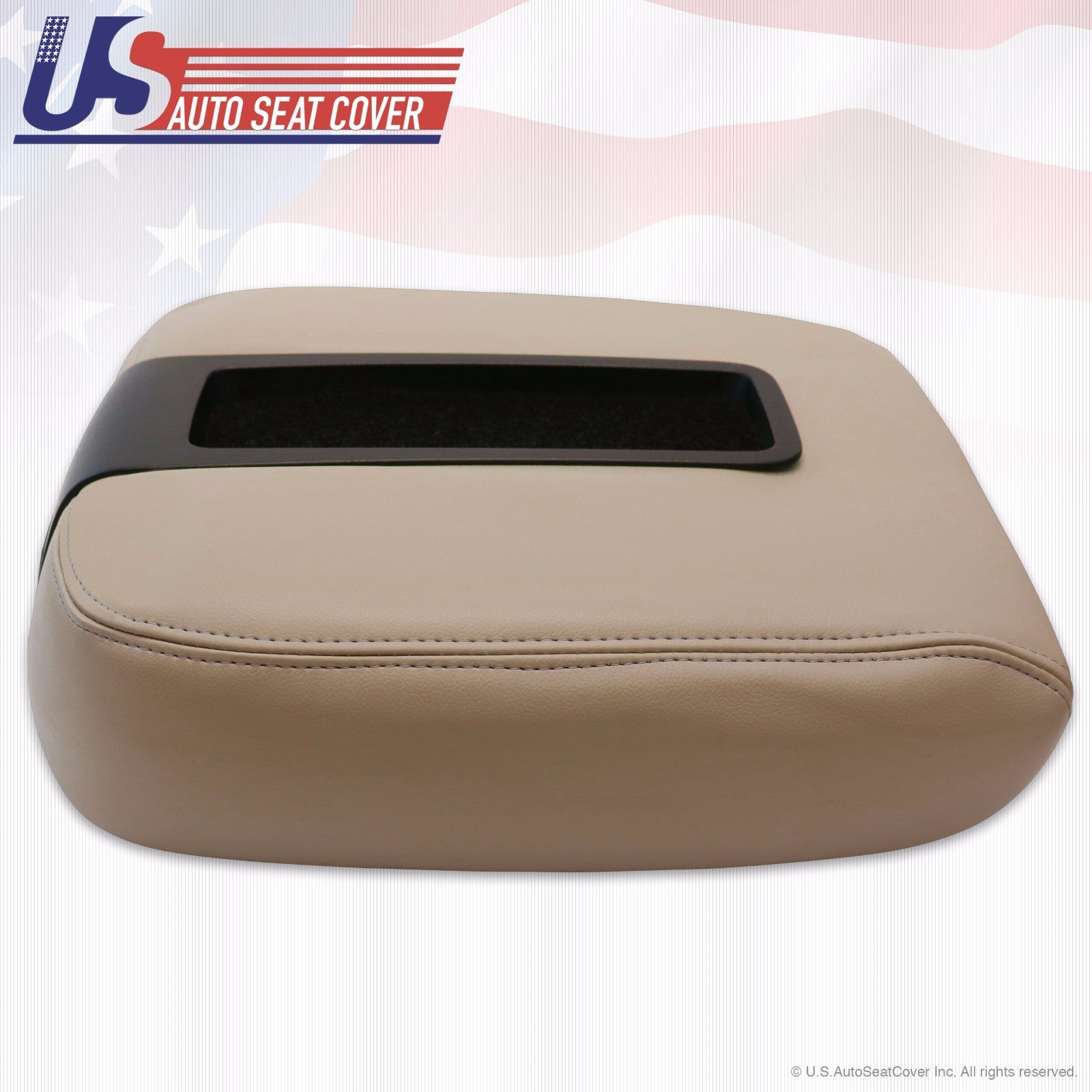 2007 2008 2009 2010 For Chevy Tahoe Center Console Compartment Lid Cover Tan