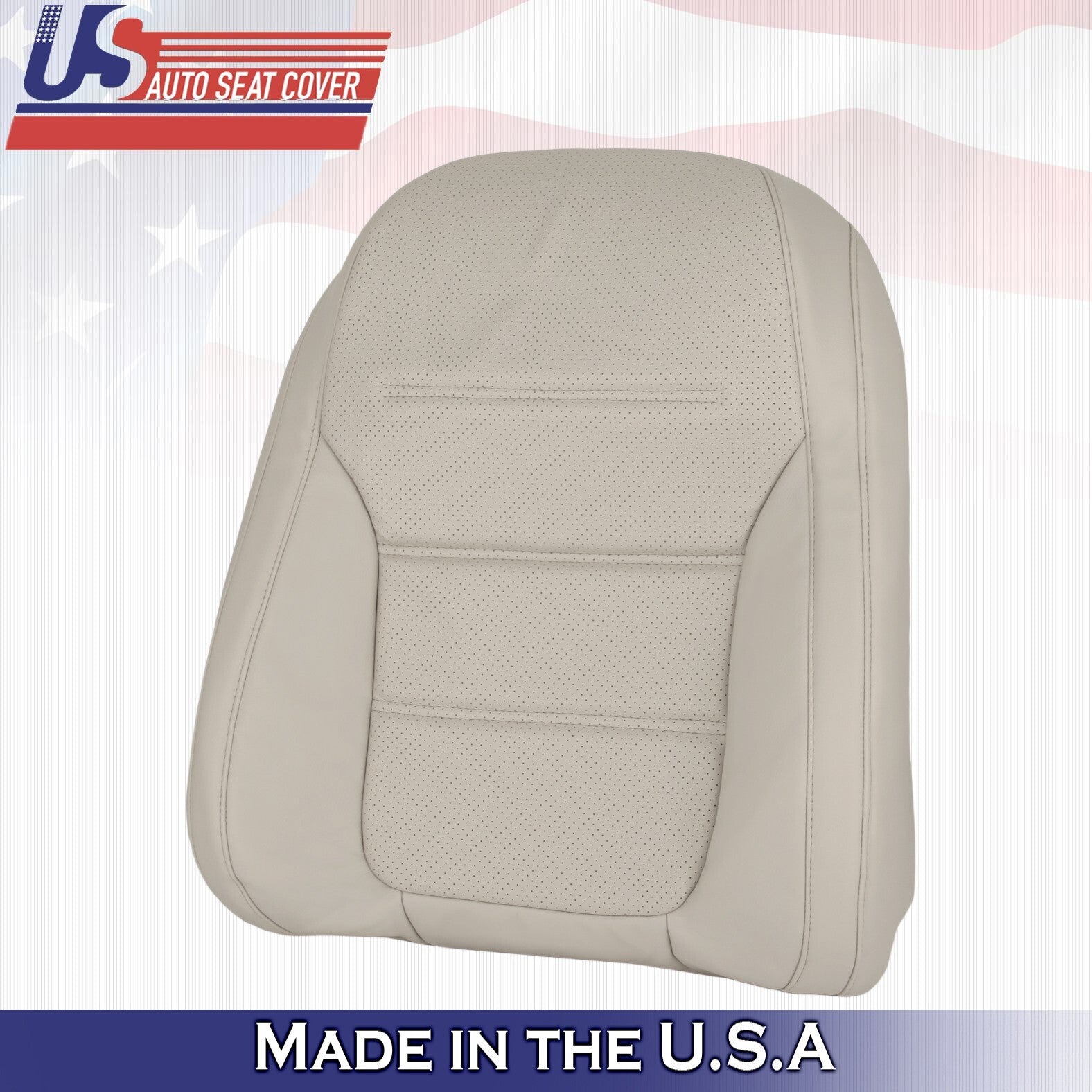 Driver Top Leather Seat Cover Tan 2011 -2017 For Volkswagen Jetta