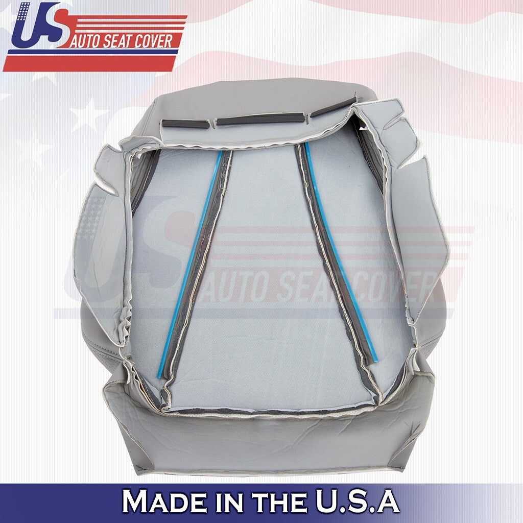 2000 to 2006 For Mercedes Benz S430 Front Set Bottoms & Tops Leather Cover Gray