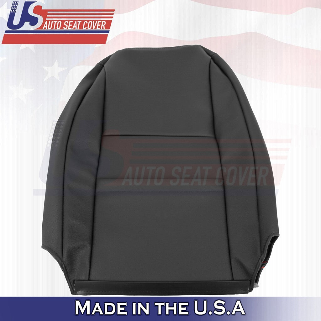 2011 to 2018 Fits VW Jetta GLI Driver & Passenger Tops Leather Cover Black