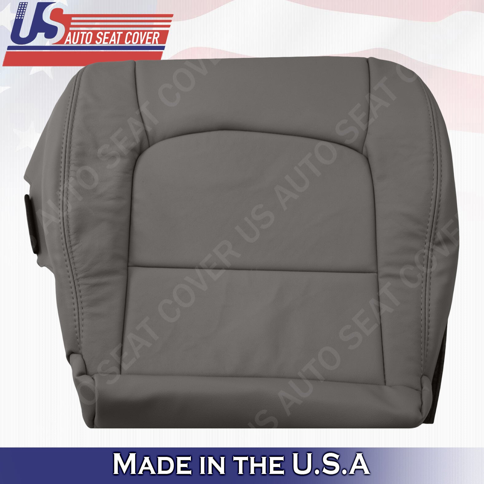 Fits Lexus 1998 to 2007 LX470 Safari Roof Rack Driver Bottom Leather Cover Gray