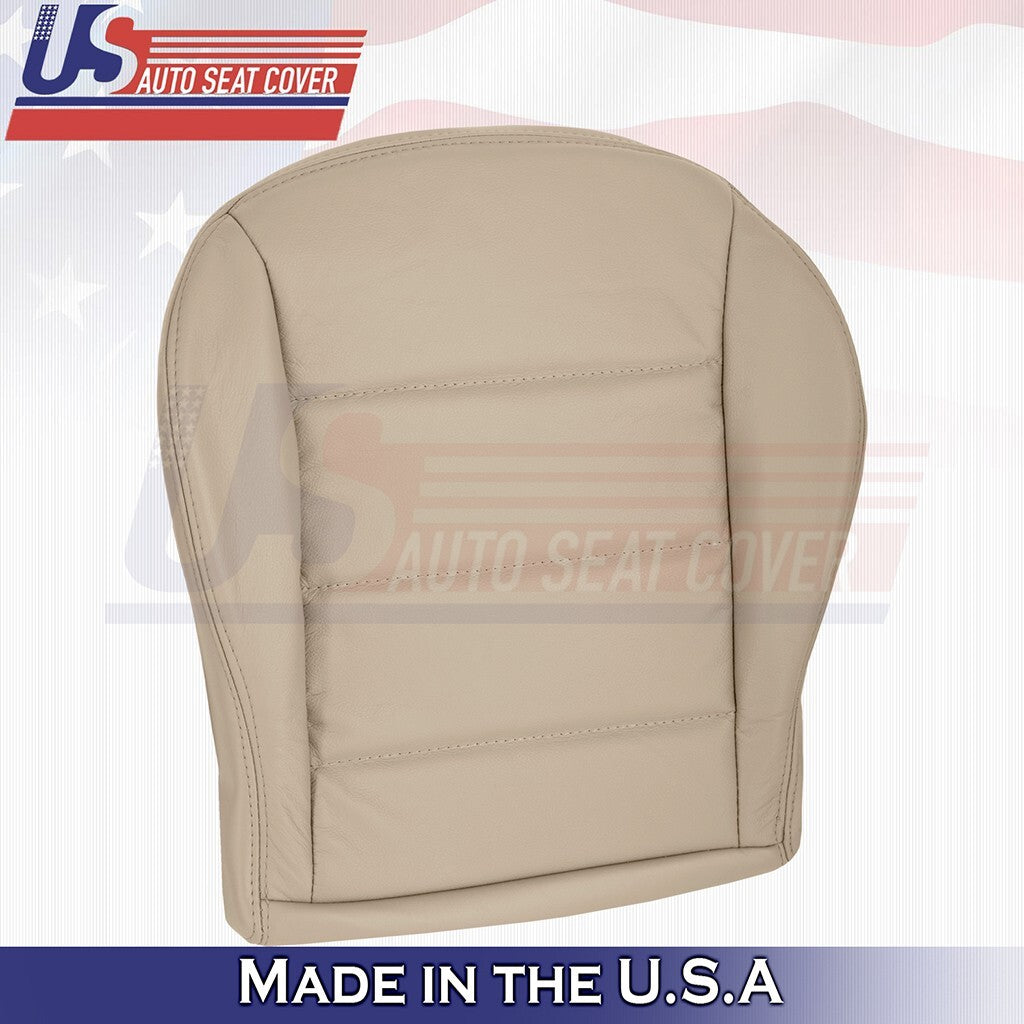 1999 to 2004 For Volkswagen Jetta Front Set Bottoms & Tops Leather Cover Beige