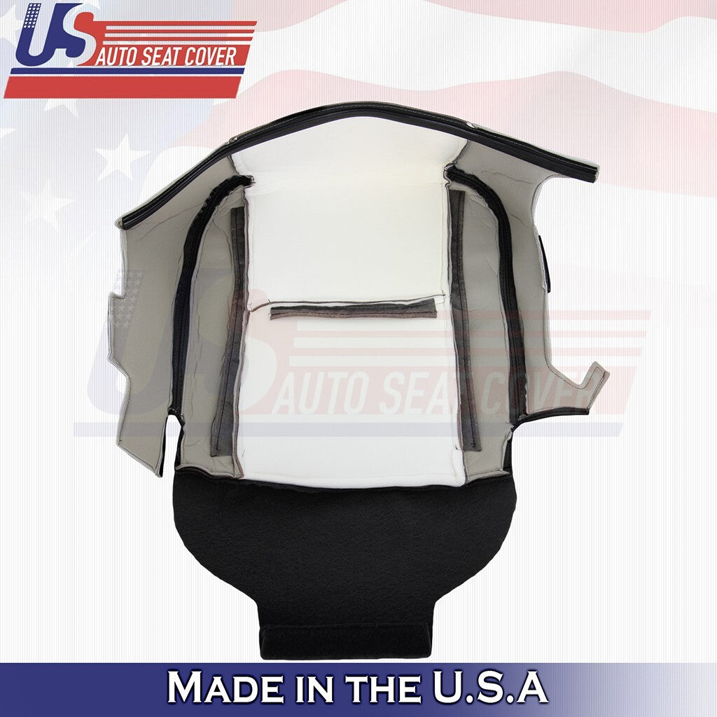2002 2003 2004 2005 2006 Fits Toyota Camry Driver Bottom&Top Leather Cover Black