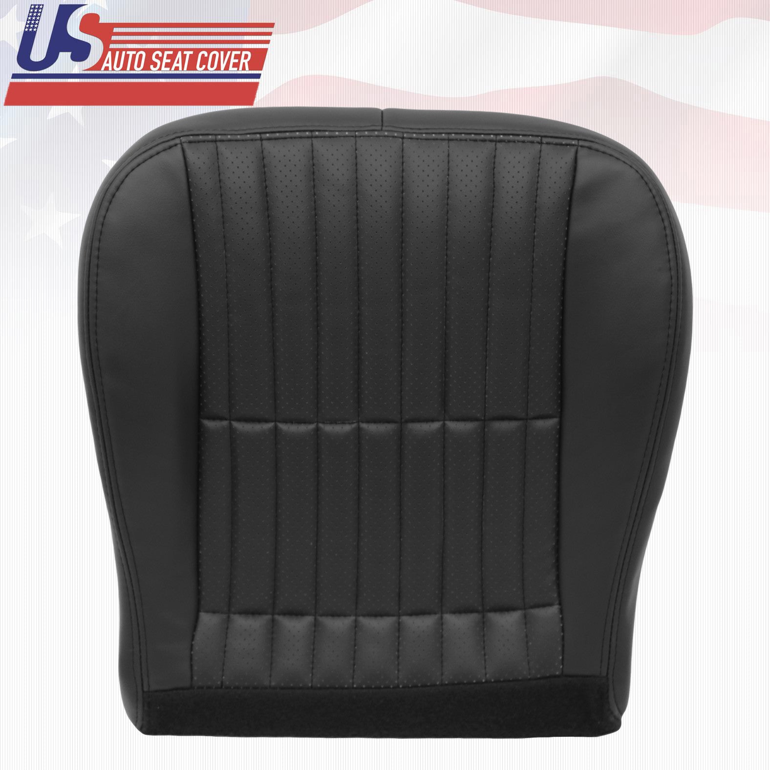 1997 1998 1999 2000 Fits Chevy Camaro Driver Bottom Leather Seat Cover Black