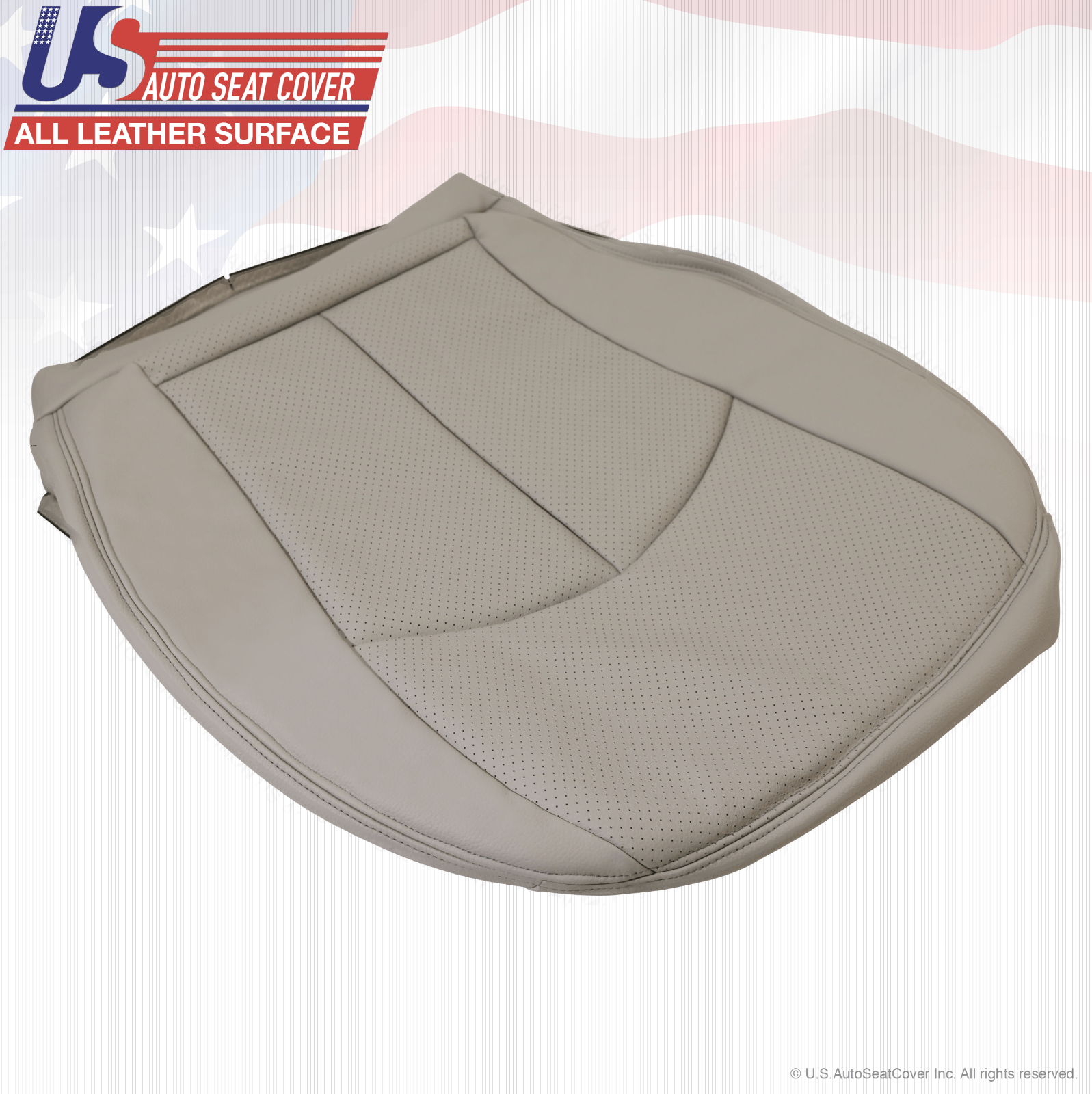2004 2005 2006 Mercedes-Benz E500 Driver Bottom Cover Perforated Leather Gray