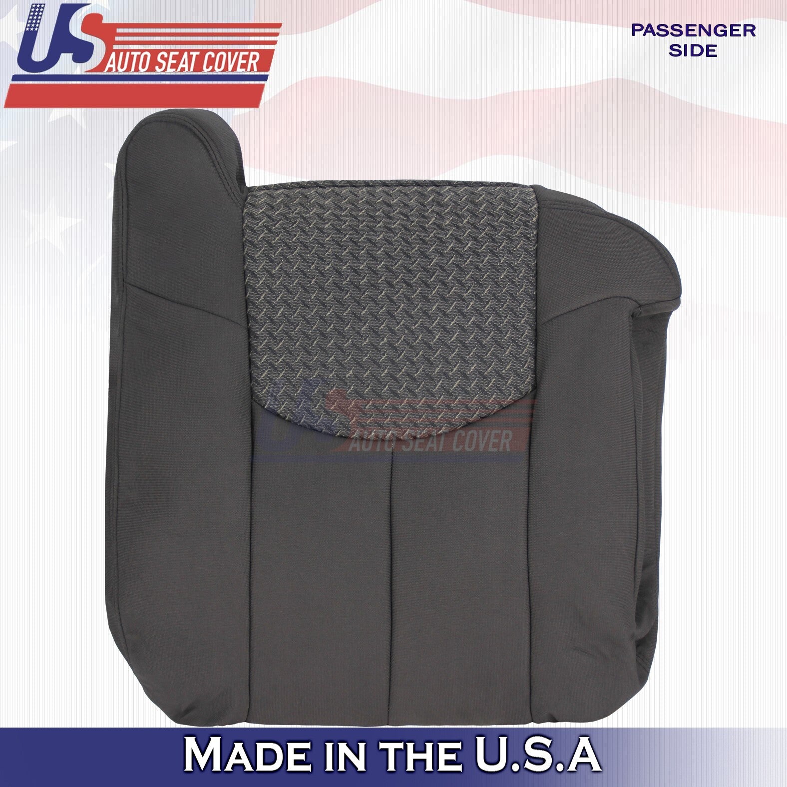 2002 FOR Chevy Avalanche Passenger Top Cloth Replacement Cover Dark Gray