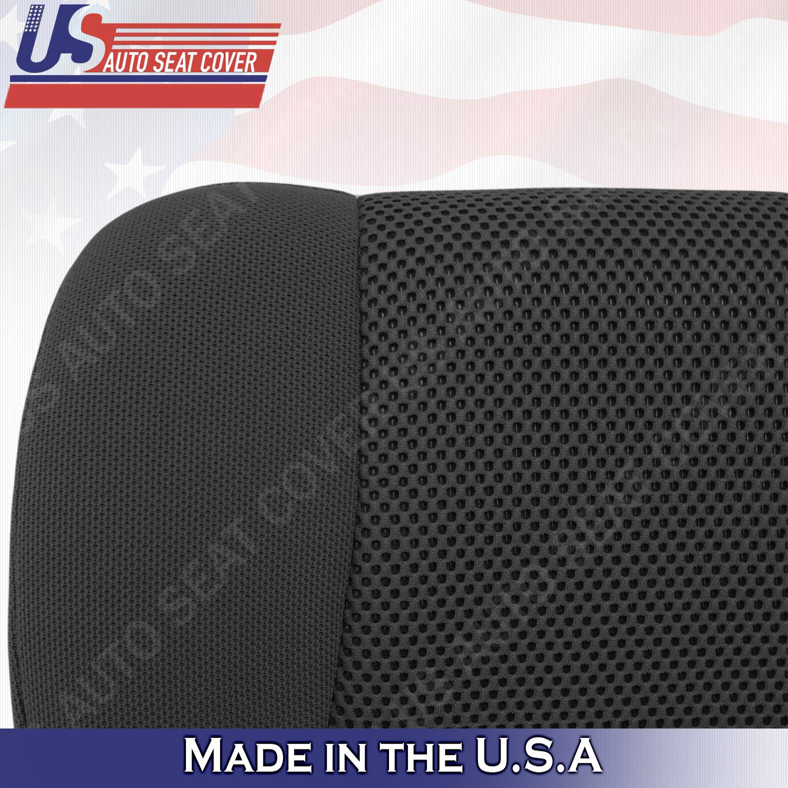 FITS 2005 to 2019 Nissan Frontier Front Lower Bottom Cloth Seat Cover Dark Gray*