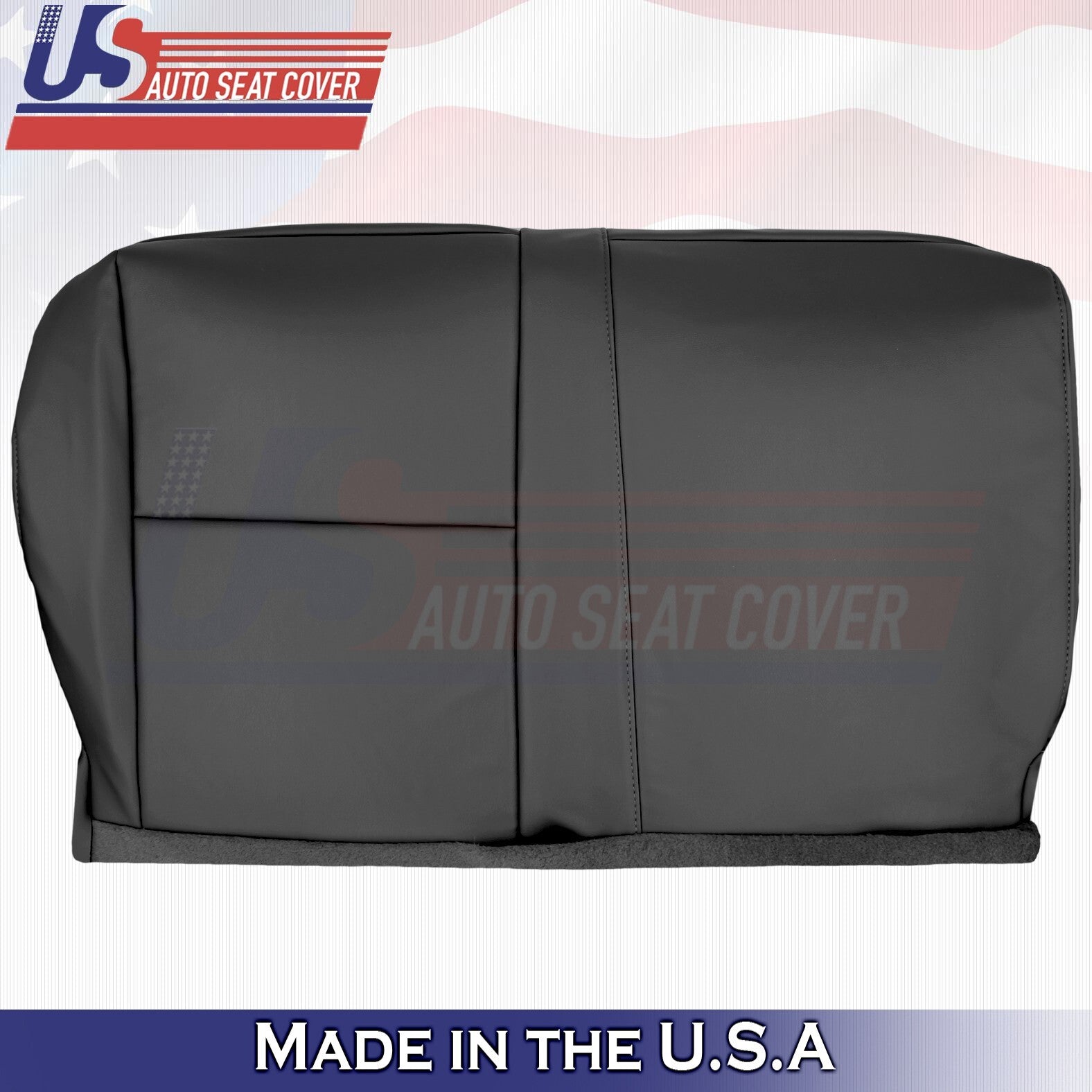 2007-2010 Fits Toyota Tundra Rear Driver & Passenger Bottoms Leather Cover Gray