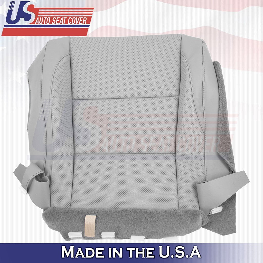 2014 to 2019 For Toyota Highlander Driver Bottom Leather w/Perf Cover Ash Gray