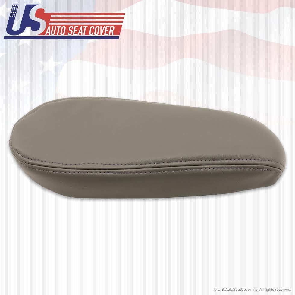 2002 to 2007 Ford F250 F350 Lariat Armrest Cover Flint Gray leather