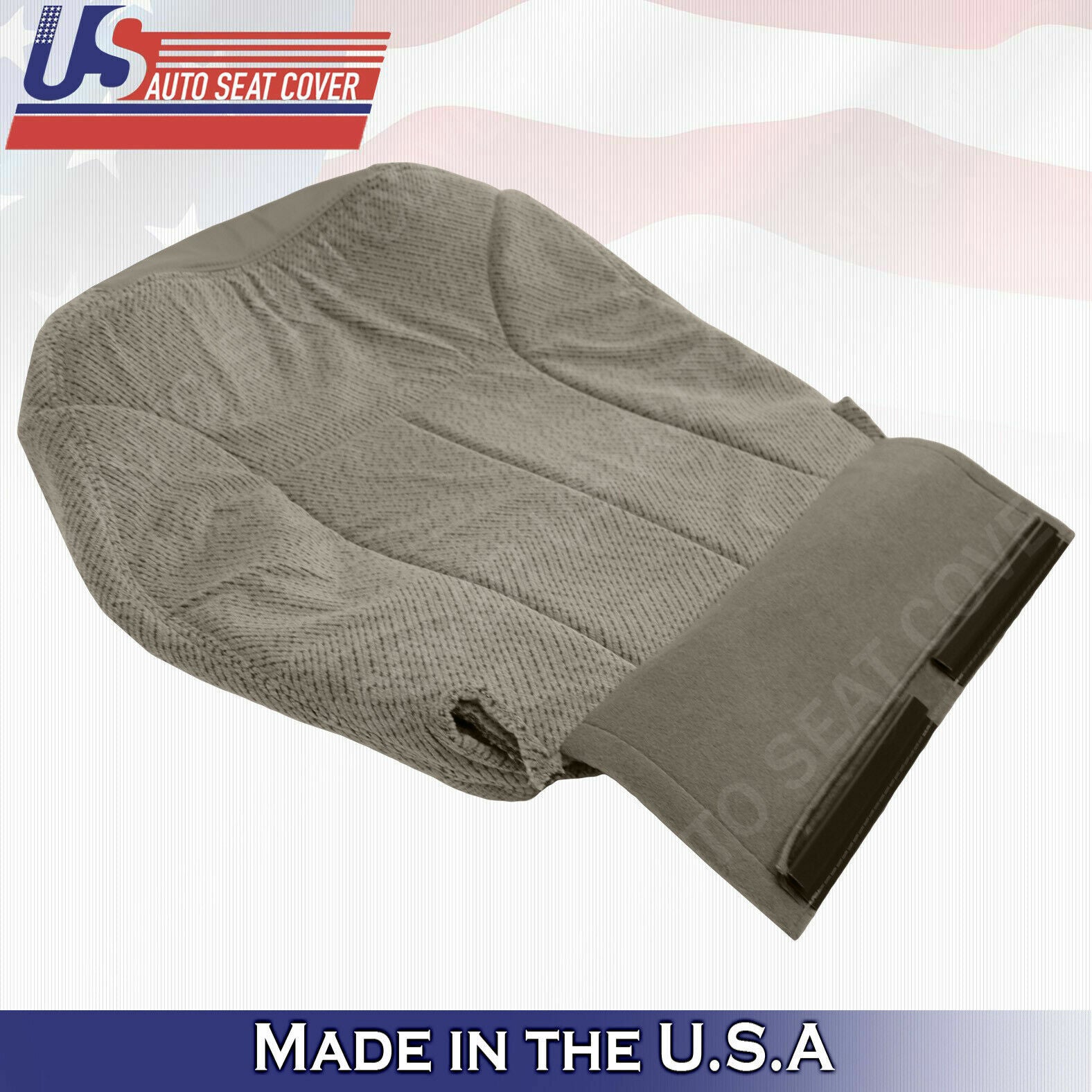 1995 to 1999 For Chevy Tahoe Suburban Driver side Bottom Cloth Seat Cover in Tan