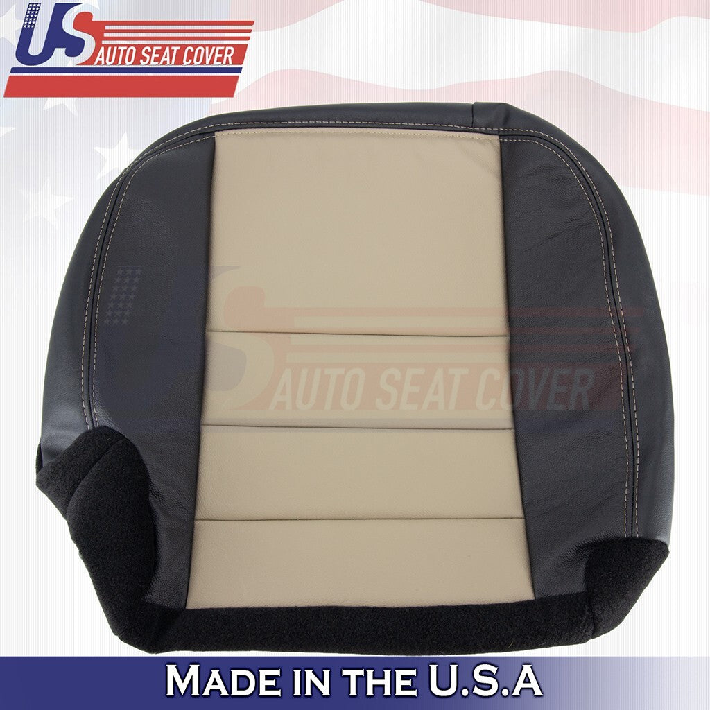 2nd Row Passenger Bottom Seat Cover 2Tone Fits 2005 Ford Excursion Eddie Bauer