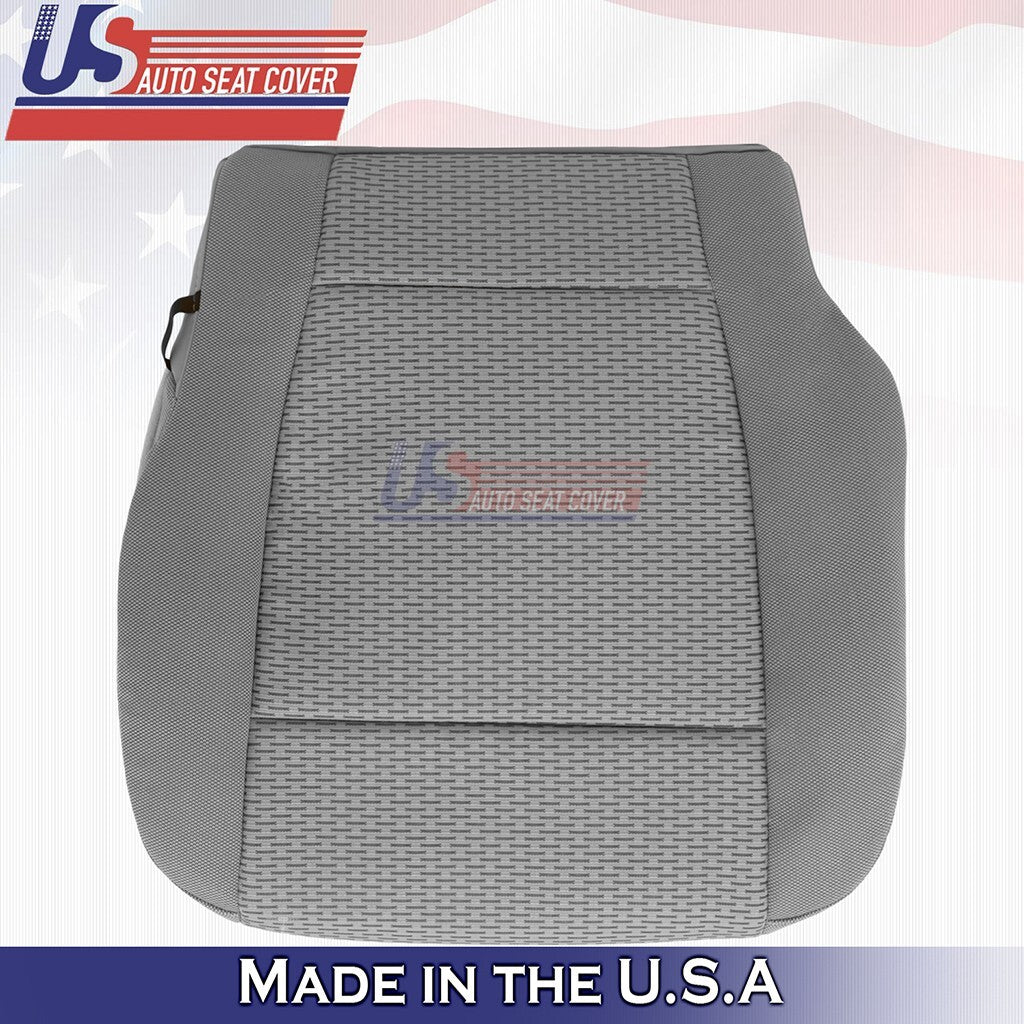 Driver & Passenger Bottoms Cloth Cover Gray Fits Ford F150 2015 to 2019
