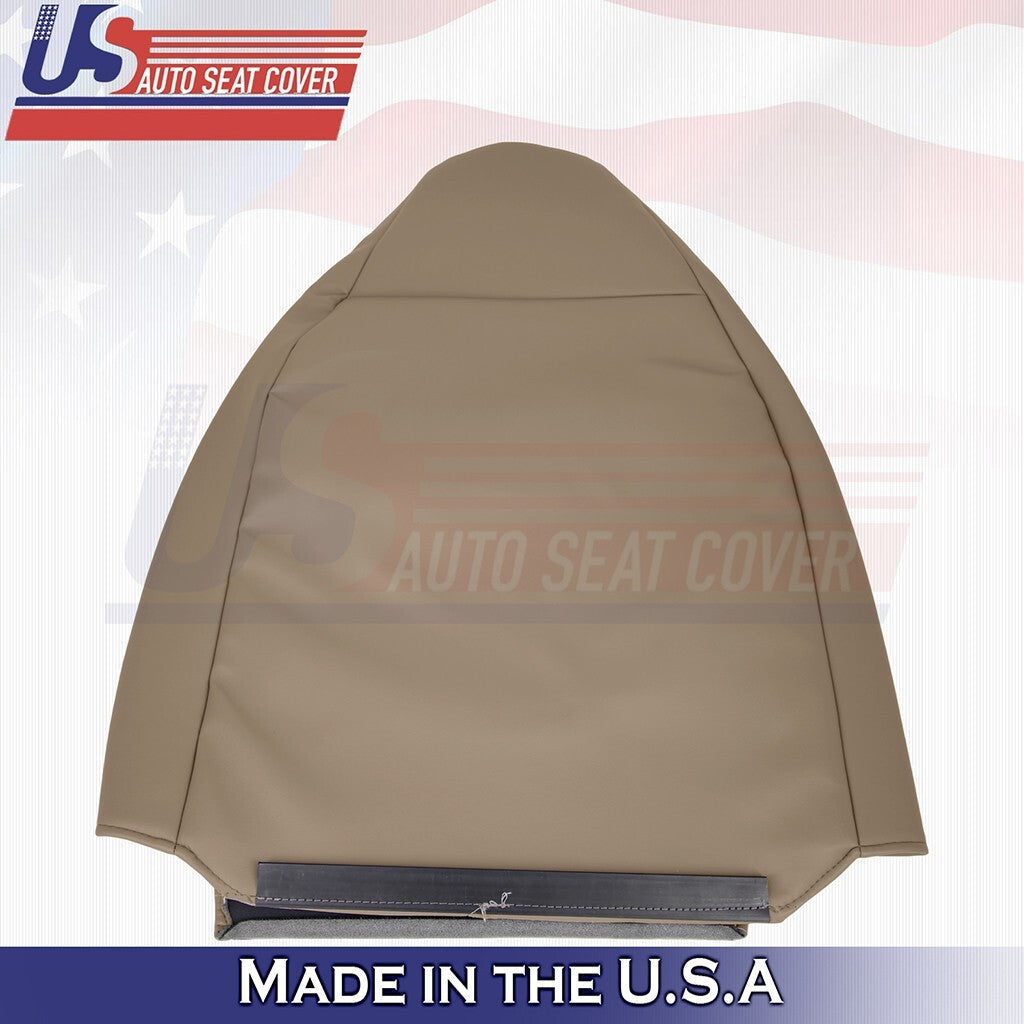 1997 1998 Fits Ford F150 Lariat Driver Bottom & Top Leather Seat Cover Tan