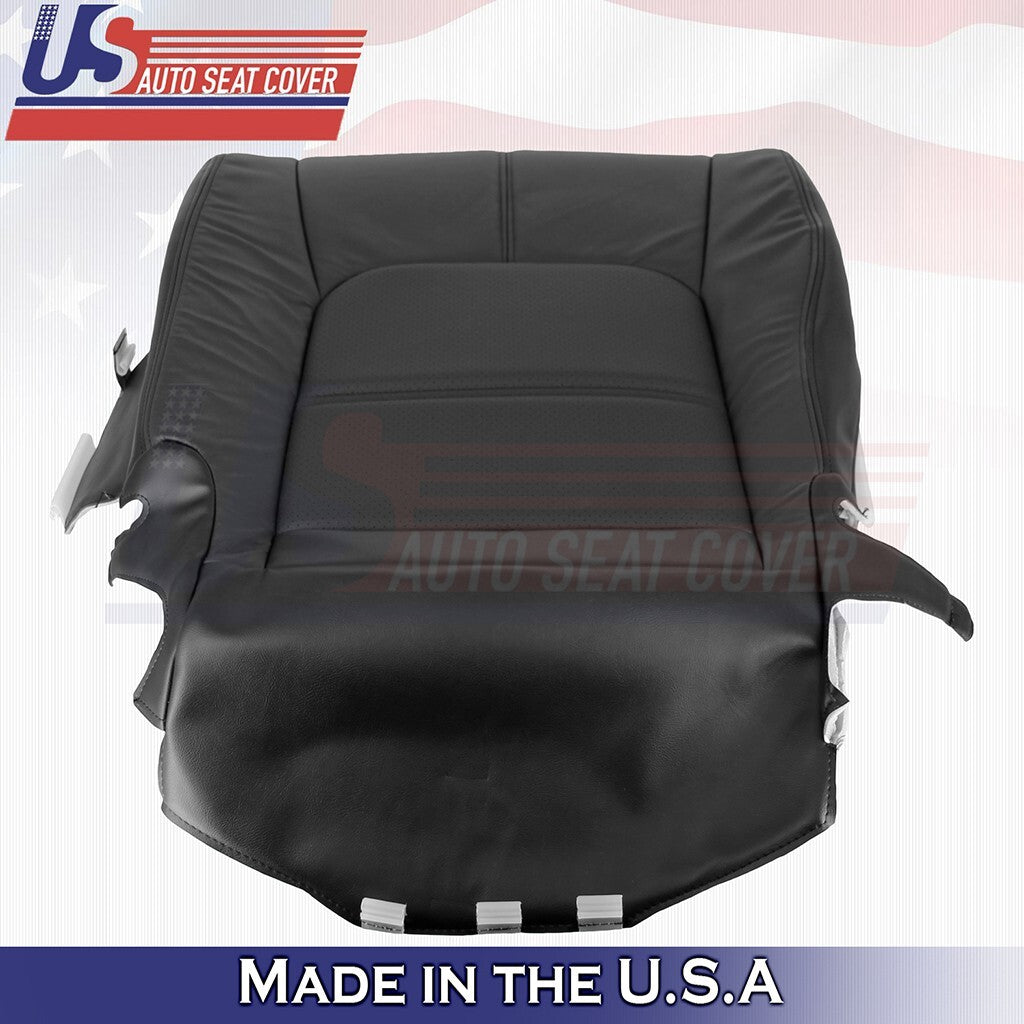 2011 to 2014 Fits Nissan Murano Driver Bottom Leather Seat Cover Black