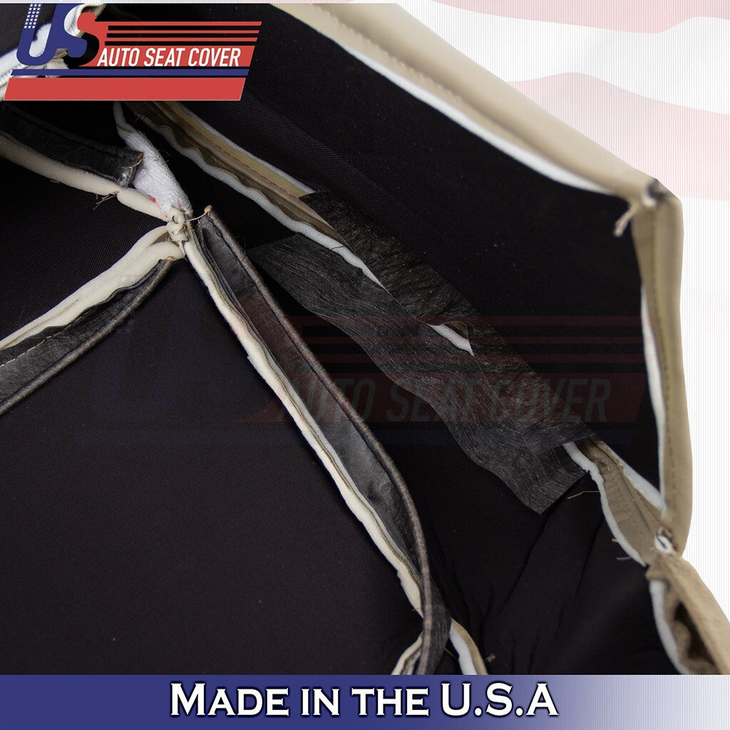 2001 to 2003 For Acura CL TypeS Passenger Top&Bottom Leather Perf Cover Tan