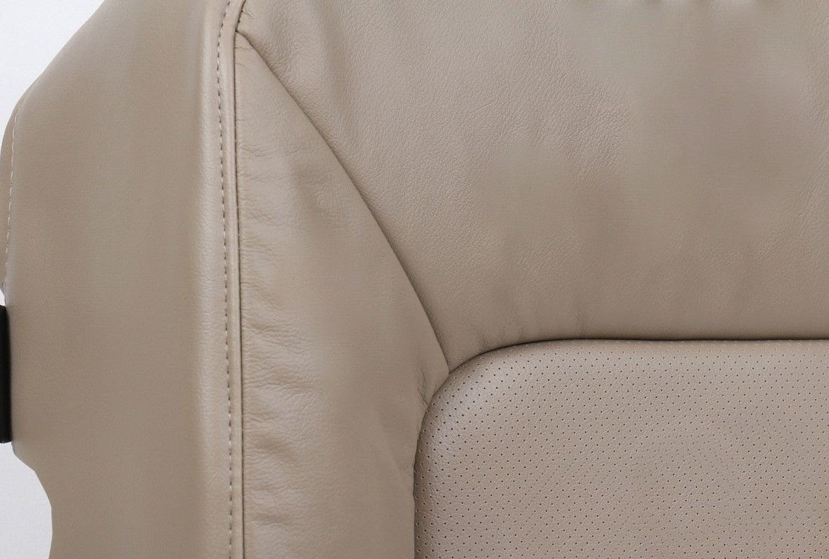 2003 to 2006 Ford expedition Eddie Bauer Driver bottom Leather seat cover Tan