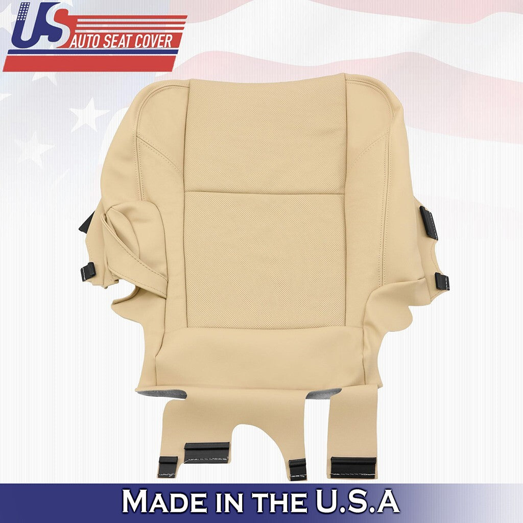 2009-2014 Fits Cadillac Escalade 2nd Row Bottom Set Leather Seat Cover Tan