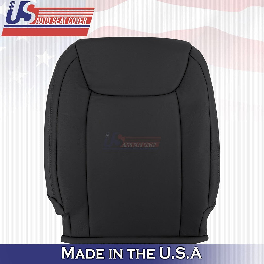 2004 to 2010 FOR Toyota Sienna Driver Bottom & Top Leather Seat Cover Black