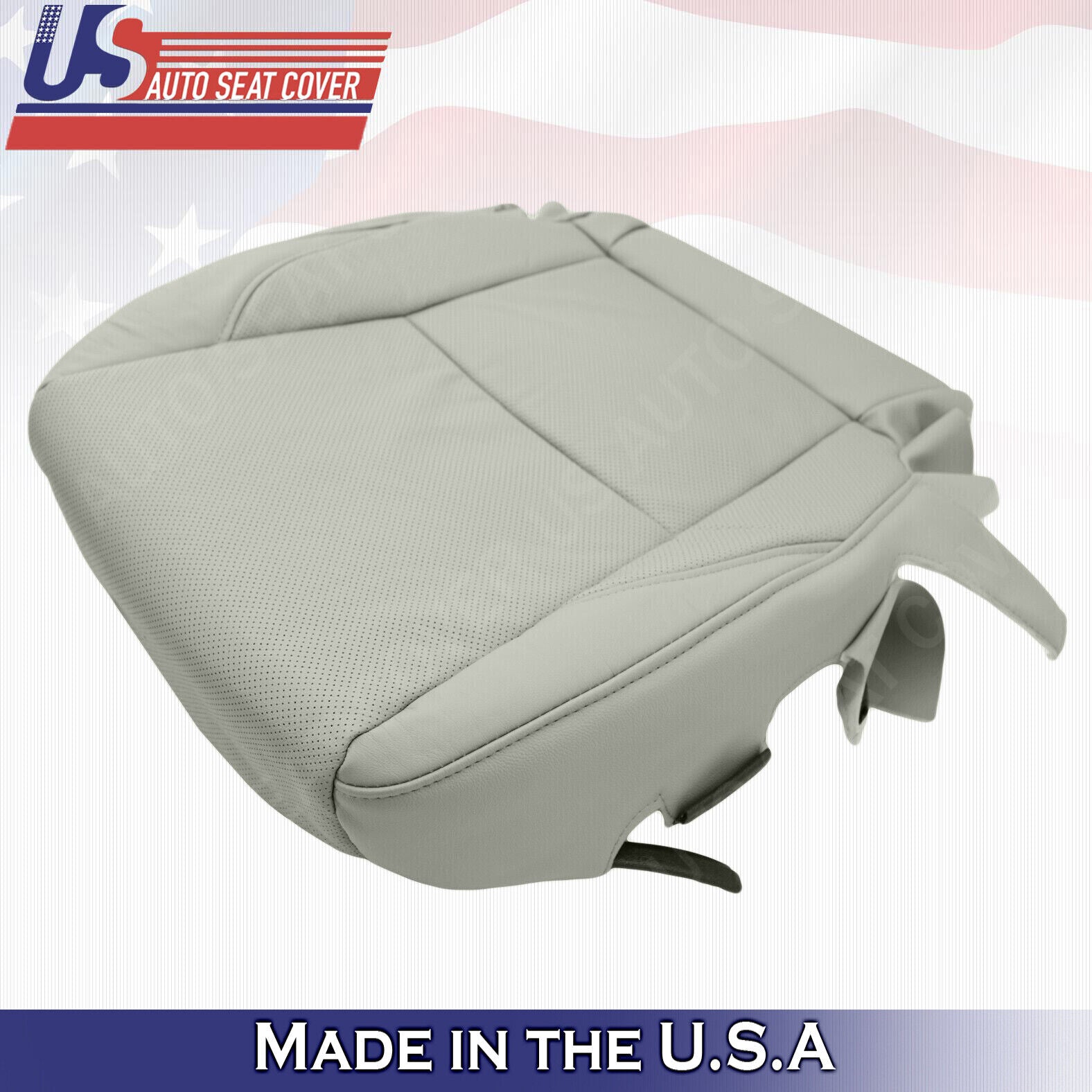 2010 2011 2012 For Lexus ES350 Driver Side Bottom Leather Seat Cover Gray
