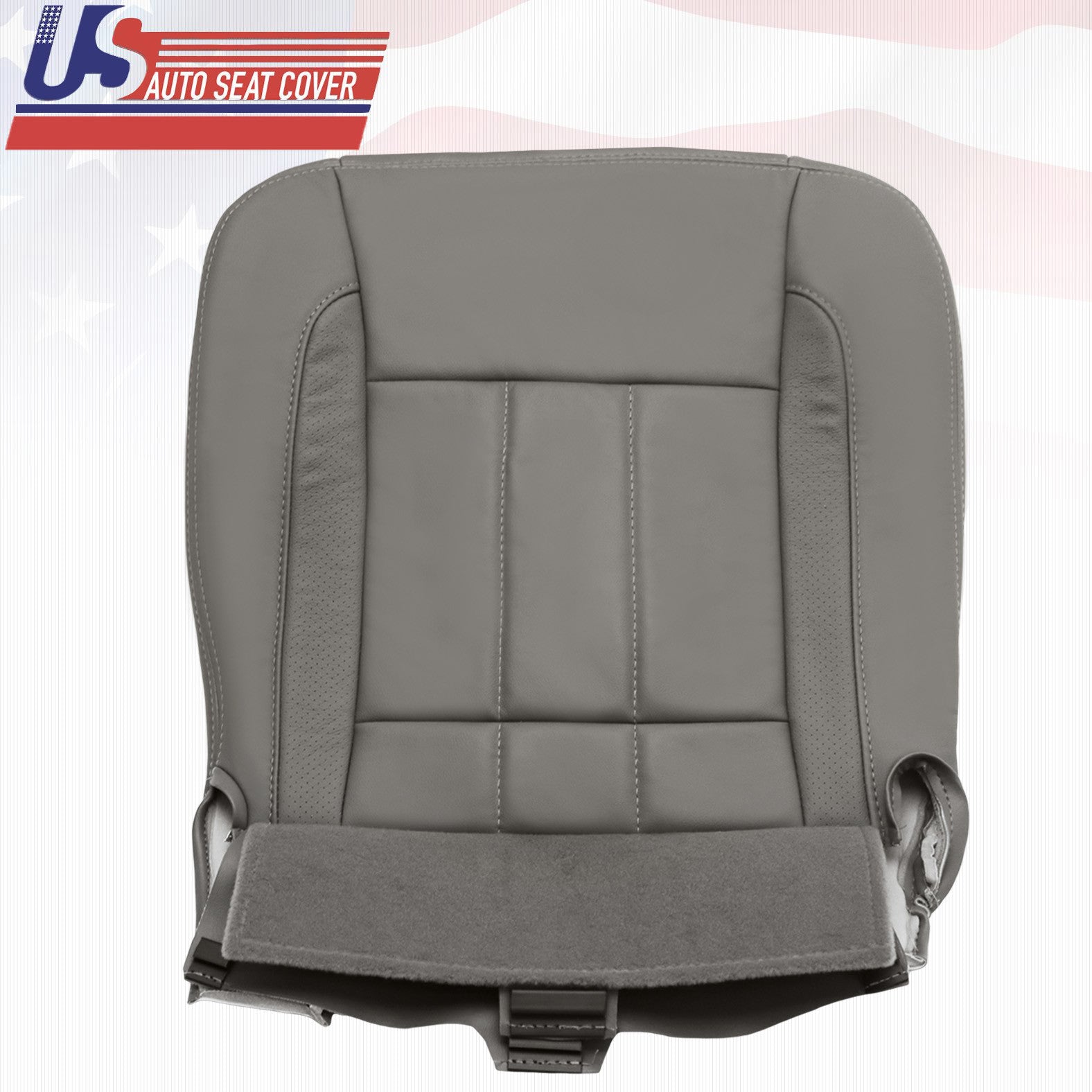 For 2008-09 For Dodge Ram 4500 Right-Passenger Bottom Leather Seat Cover Tan