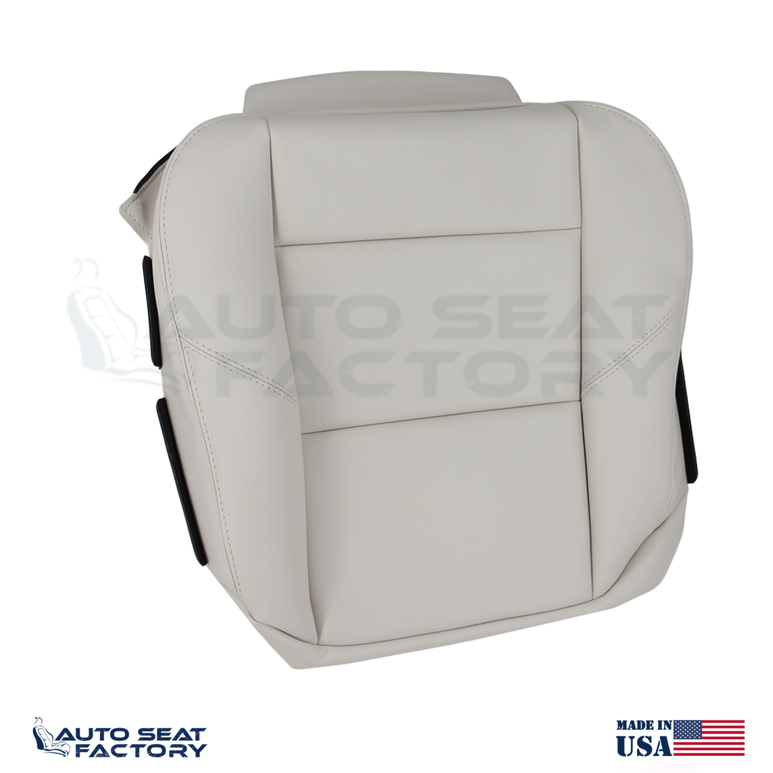 Replacement For 2007 -2010 Volvo C70 Left & Right Bottom Cream Vinyl Seat Covers