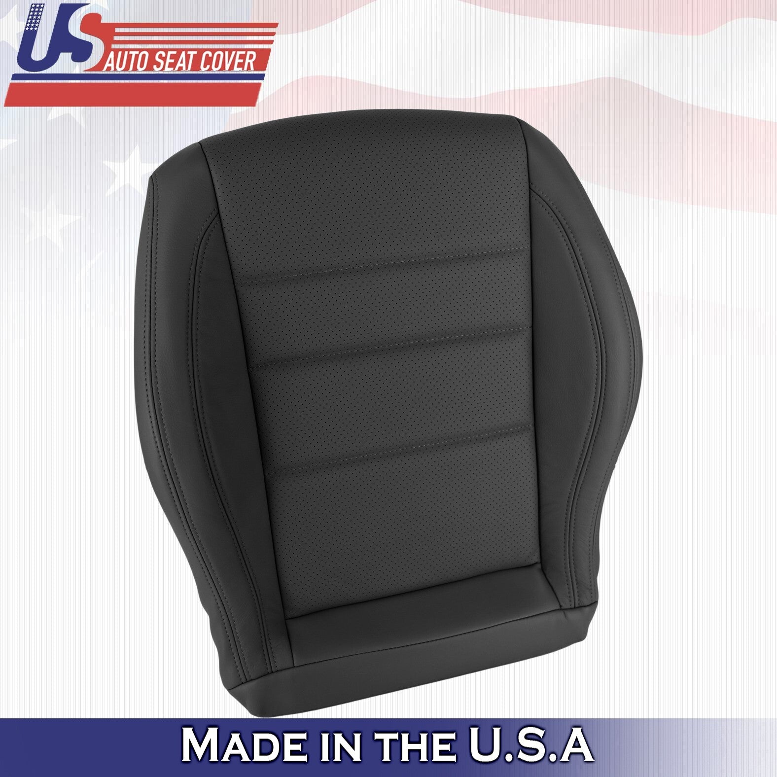 2012 to 2016 For Mercedes Benz C350 2Door Driver Bottom Leather Cover Black