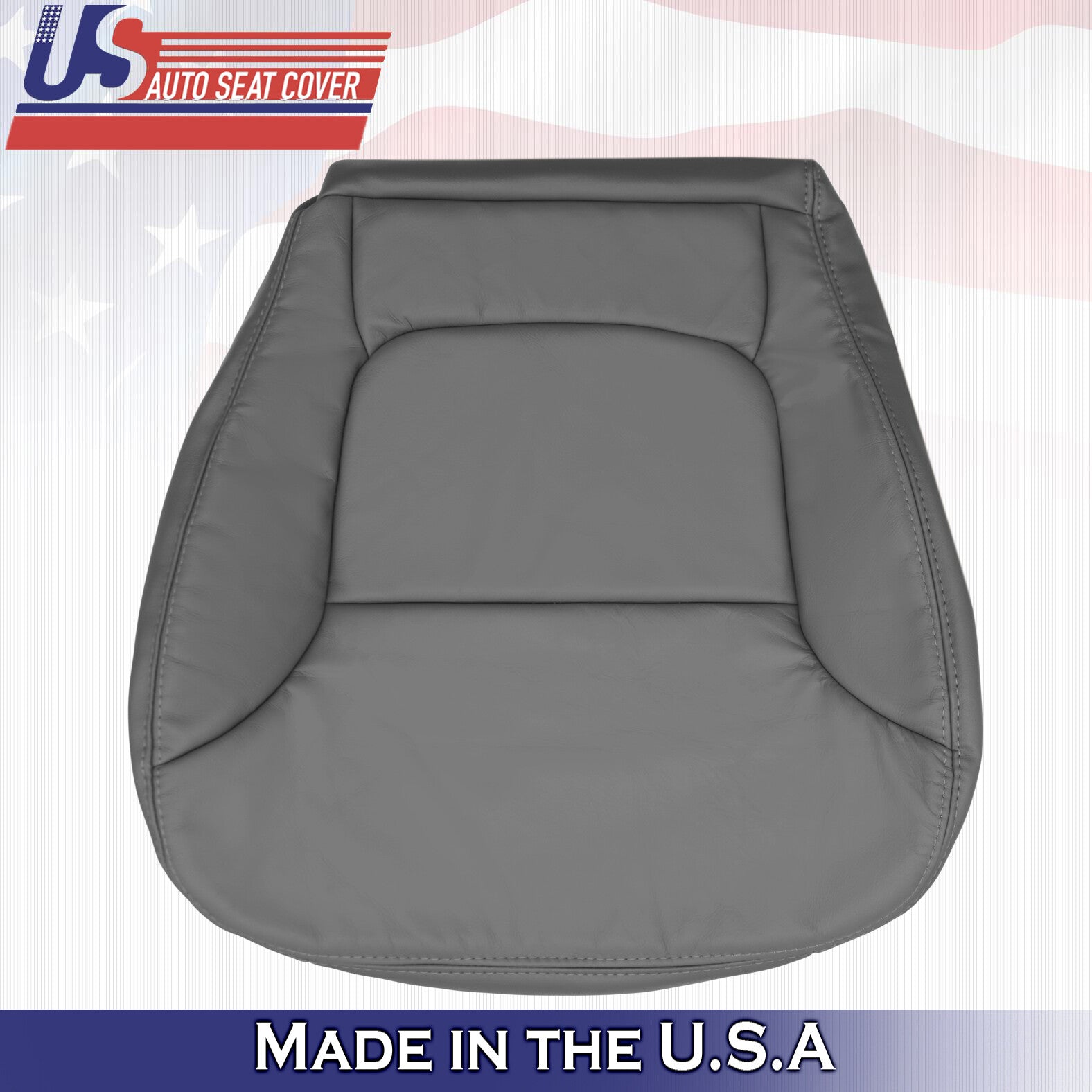 PASSENGER Bottom Leather Cover Gray Fits / For TOYOTA TUNDRA 2001 2002 2003 2004
