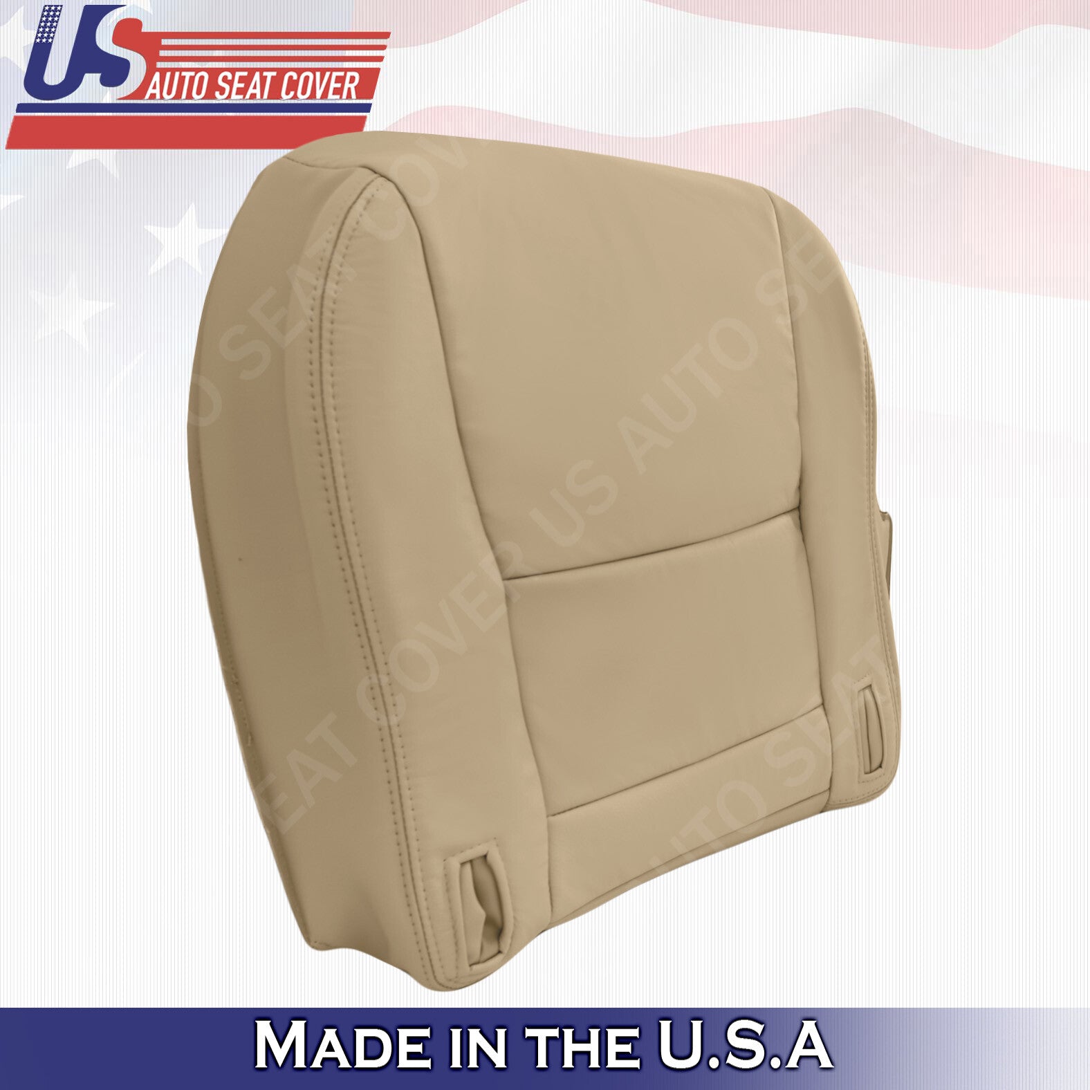 PASSENGER Bottom Leather Cover FITS: 1997 1998 1999 Lexus ES300 Ivory Tan Color