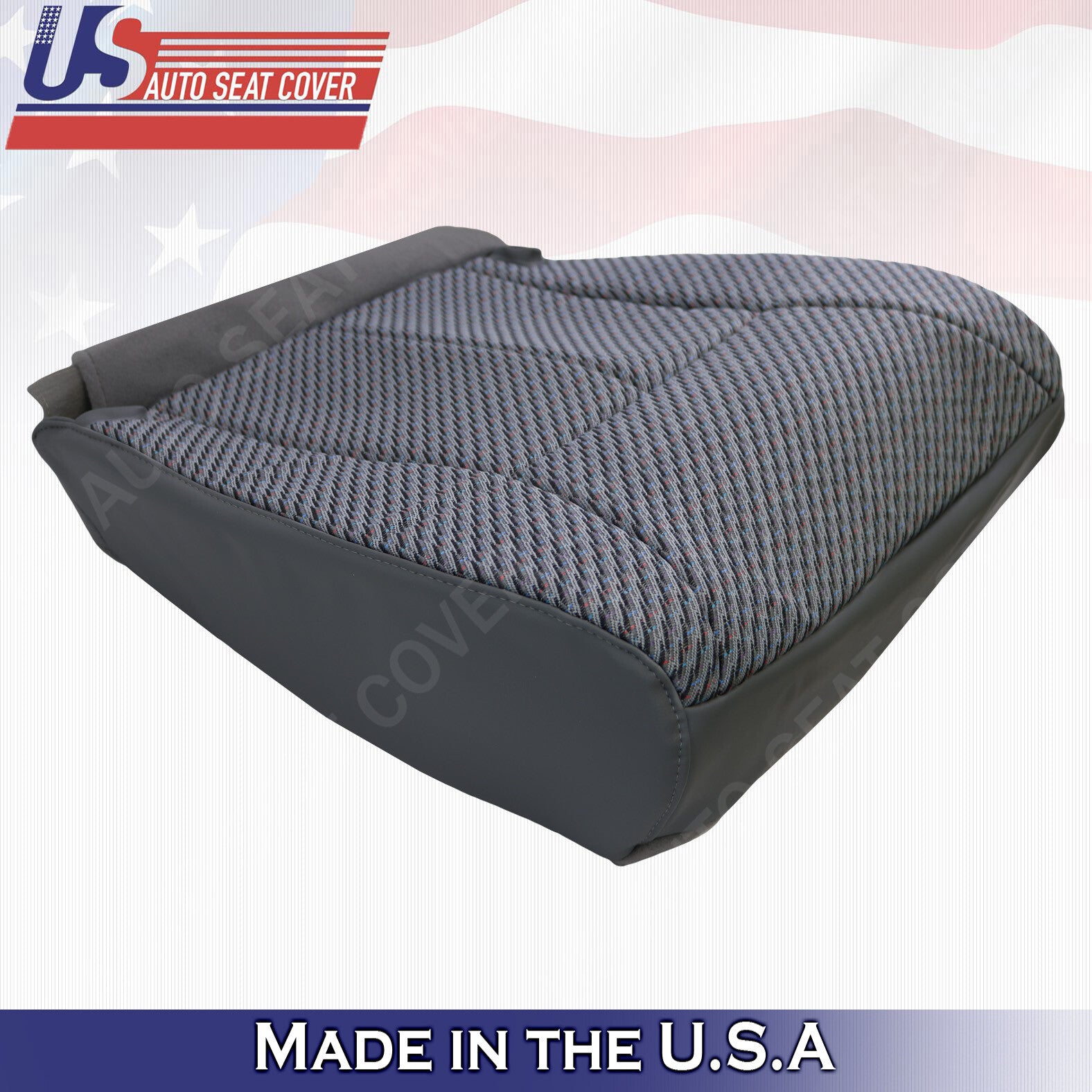 For Dodge Ram 1500 2500 3500 WT PASSENGER Bottom Cloth Cover Dk Gray 1998-2002