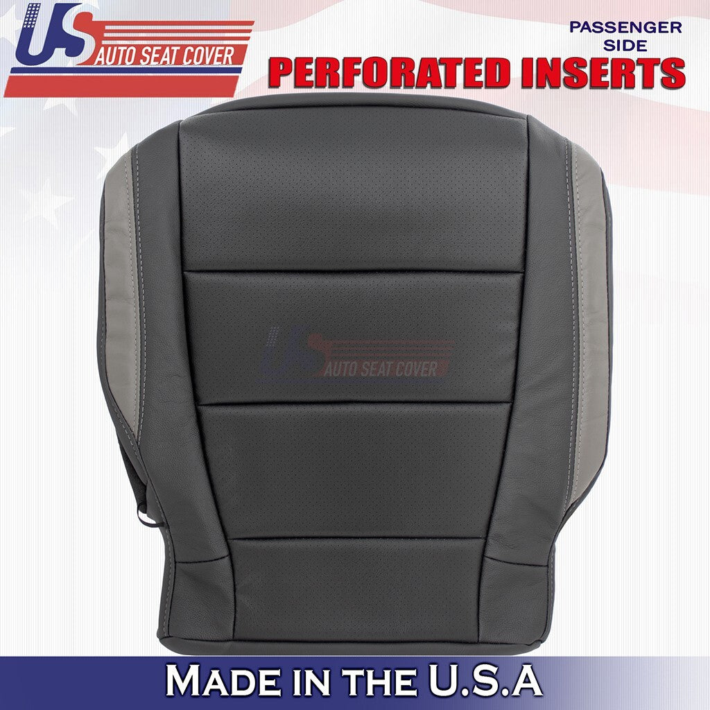2019 2020 Fits Ford F150 Raptor Passenger Bottom Perf Leather Cover Black