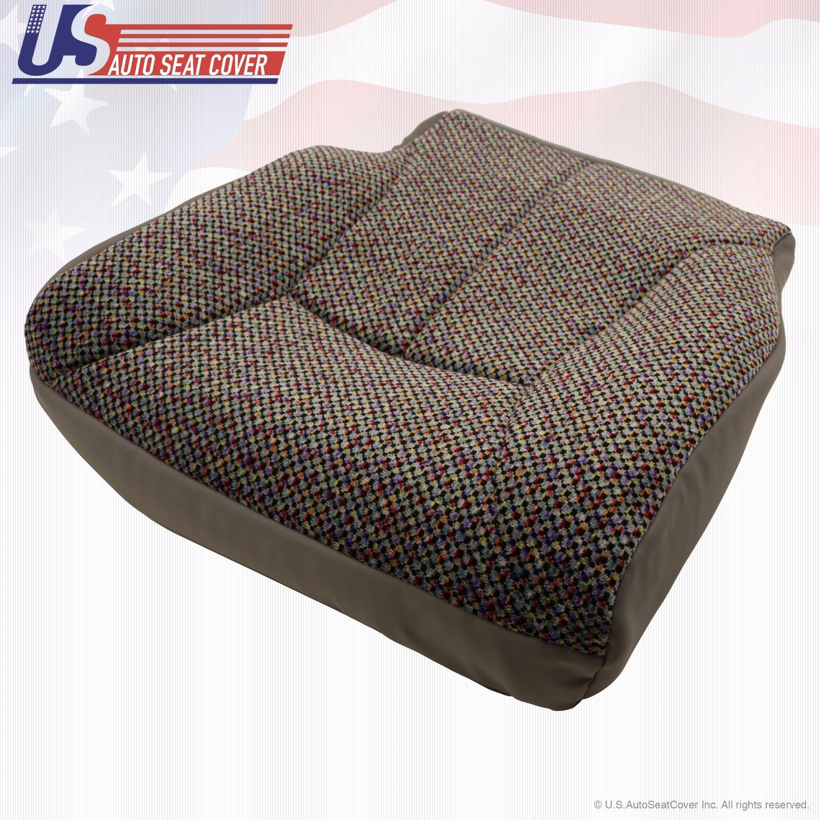 2001 2002 For Dodge Ram 1500 2500 3500 SLT Driver Bottom fabric Seat Cover GRAY