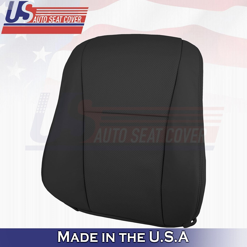 2007 to 2012 For Lexus LS460 LS600h Driver &Passenger Tops Leather Cover Black