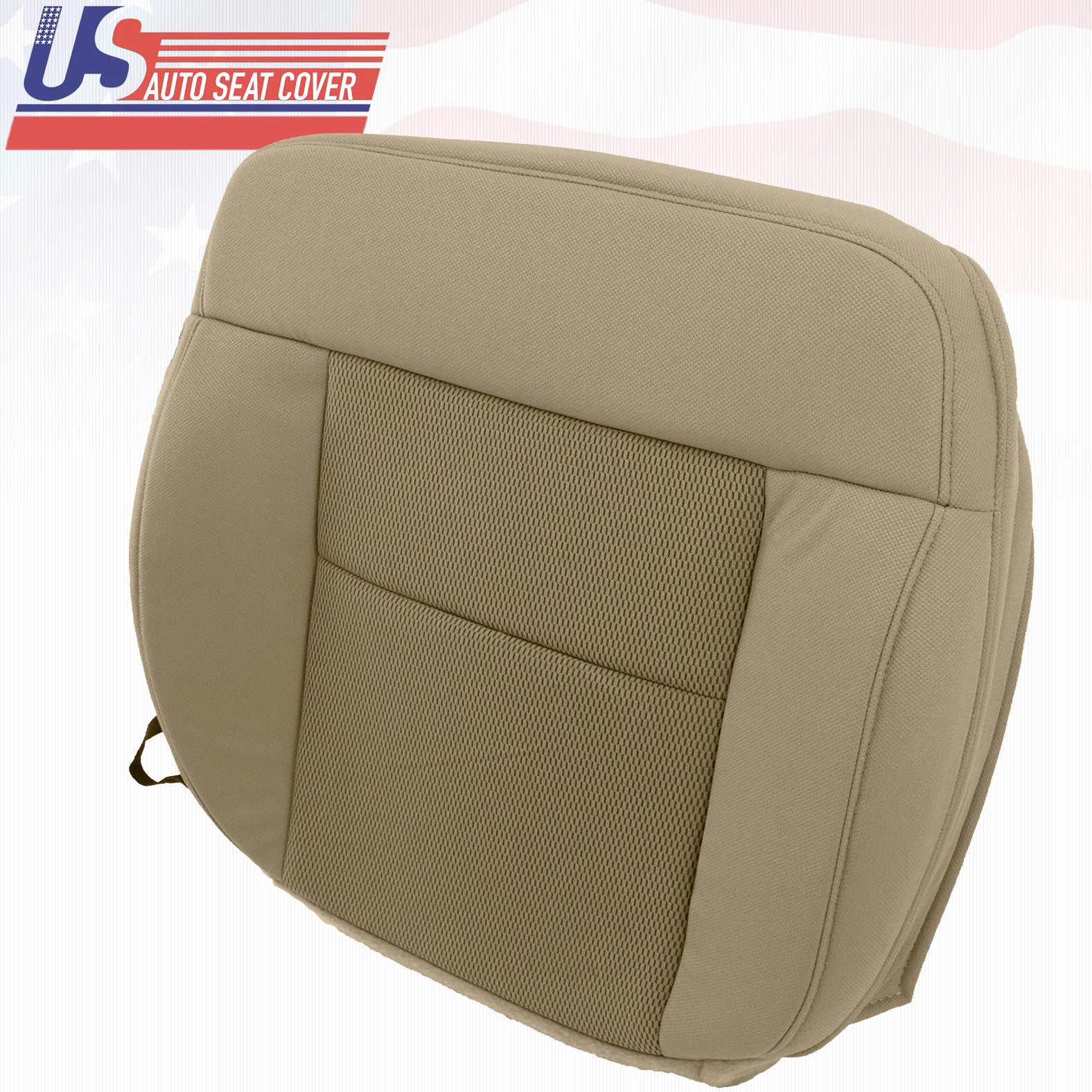 2004 - 2006 Ford F150 Driver and Passenger Bottom Replacement Cloth Cover Tan