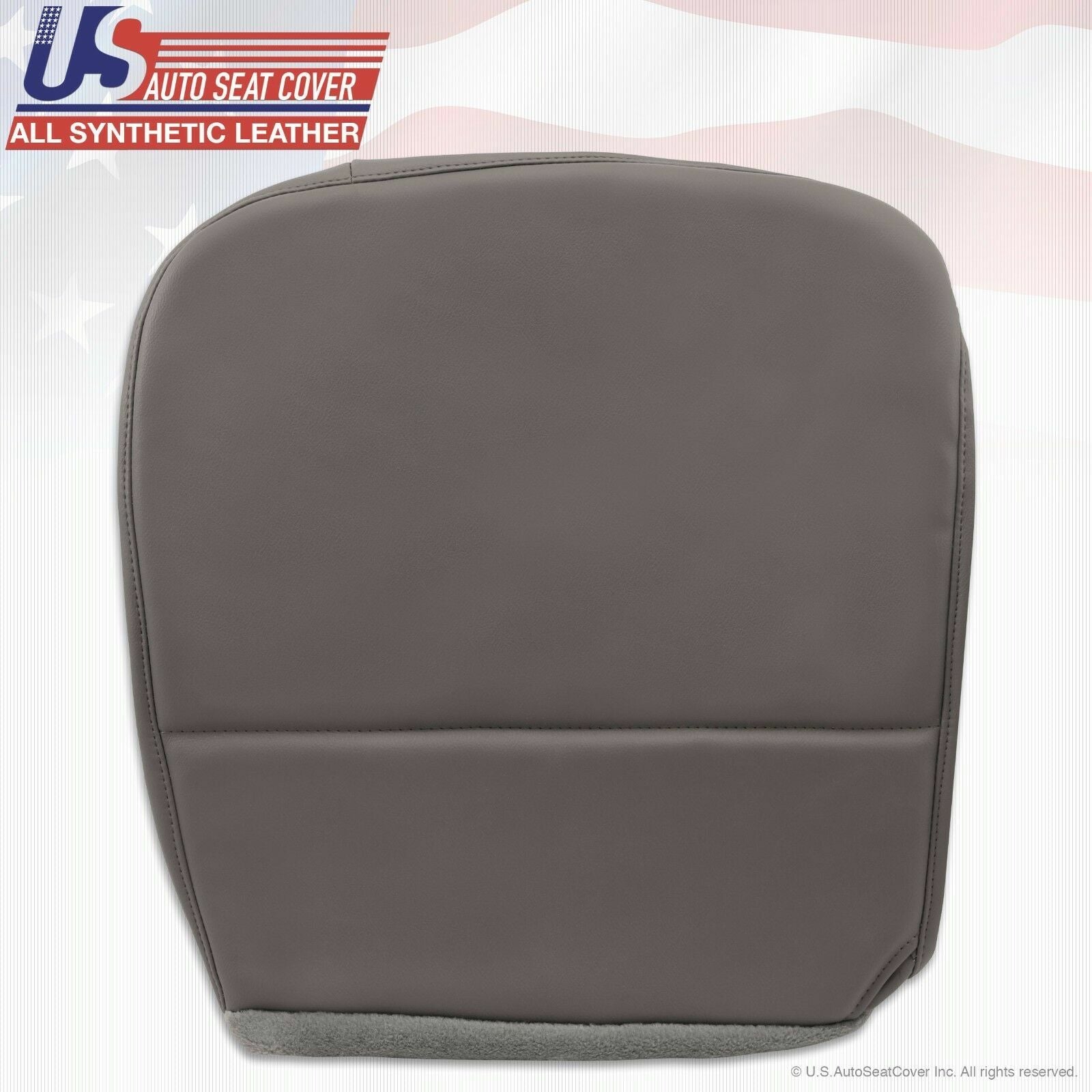 2009 Ford F250 F350 F450 F550 XL Driver Replacement Bottom Vinyl Seat Cover Gray