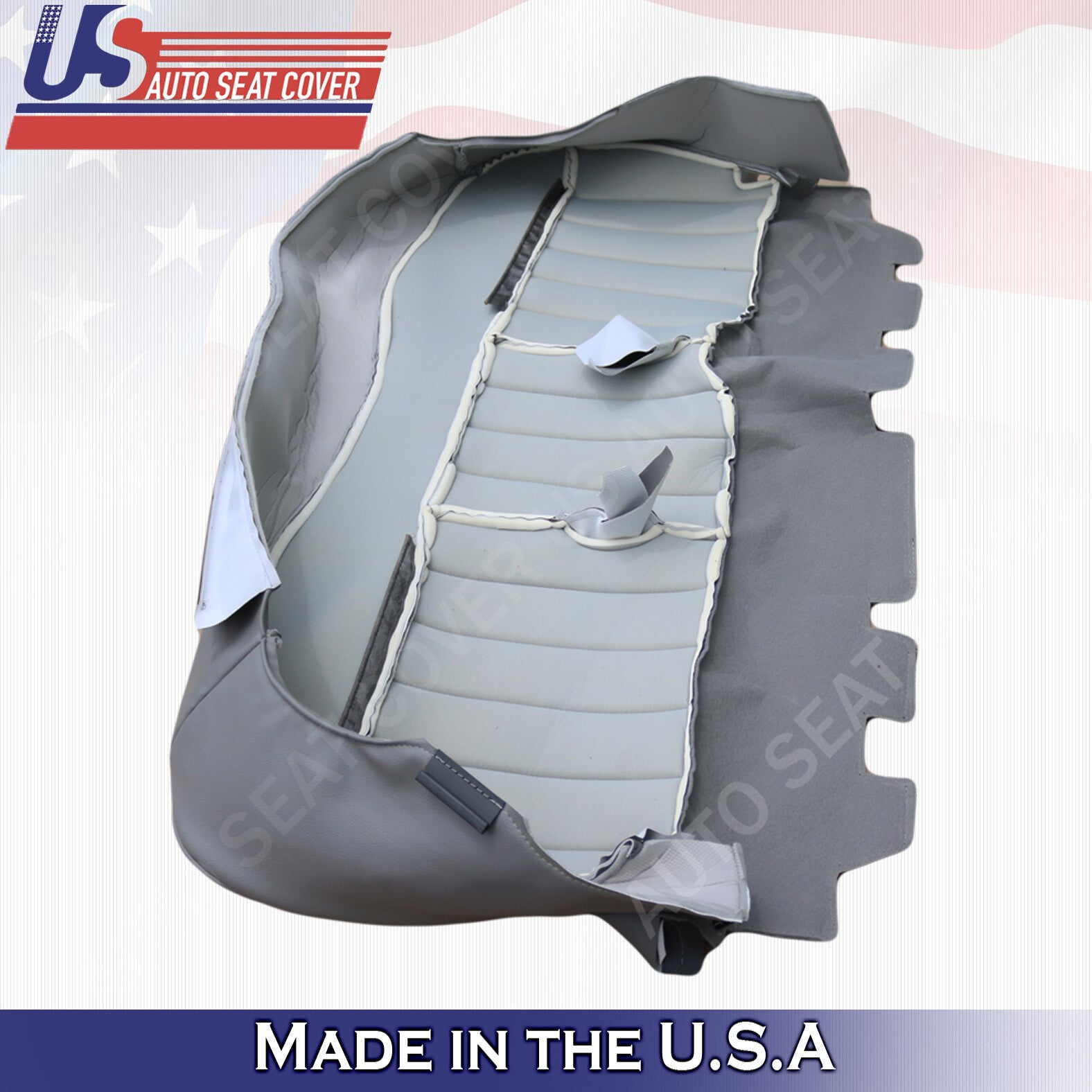 1992 to 1998 Ford F150 XLT Bench Cover Replacement in Gray