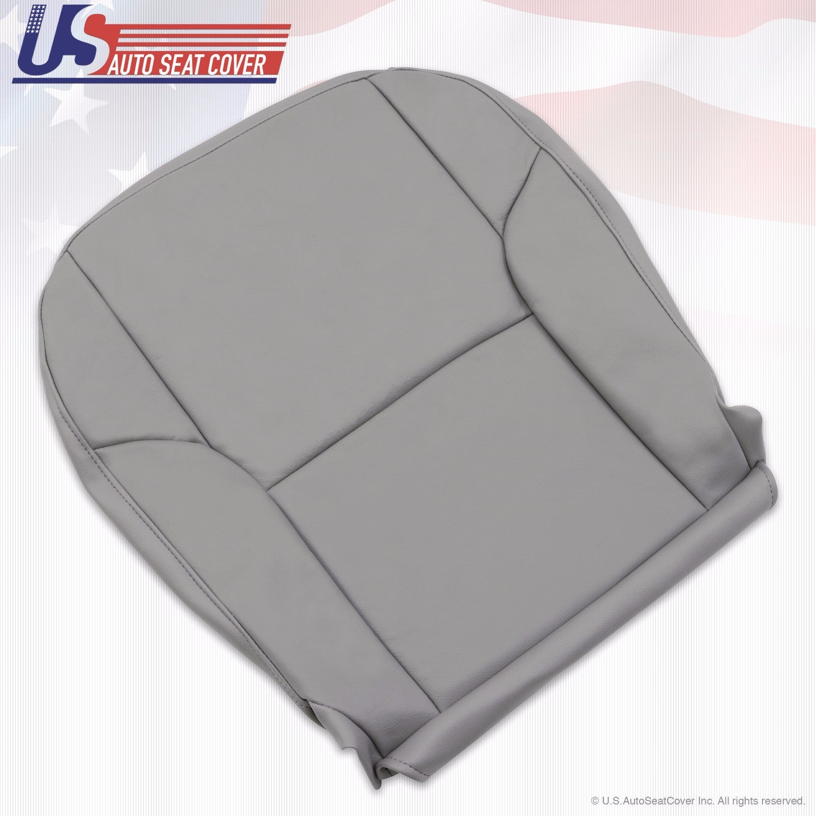 Fits 2003 2004 2005 Toyota 4Runner Passenger Side Bottom Leather Seat Cover GRAY