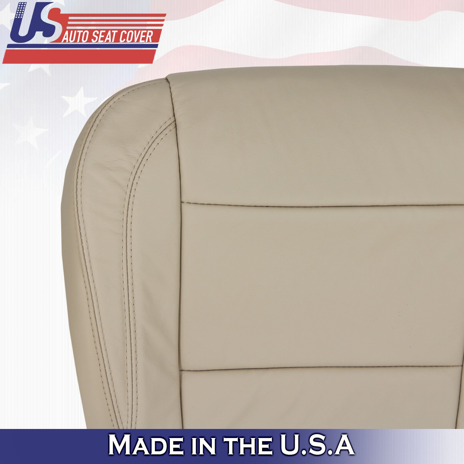 2004 - 2010 For Infinity QX56 Driver Side Bottom Leather Seat Cover in Tan