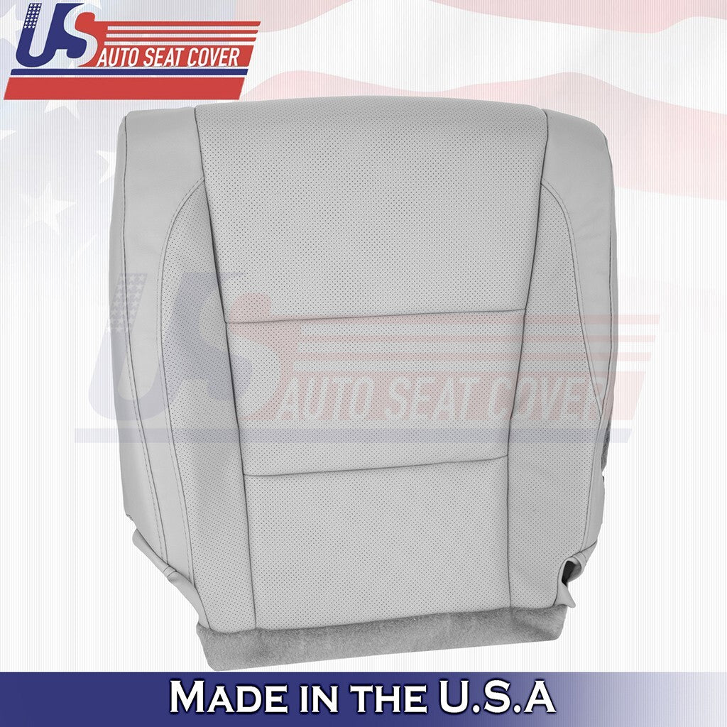 2014 to 2019 For Toyota Highlander Driver Bottom Leather w/Perf Cover Ash Gray