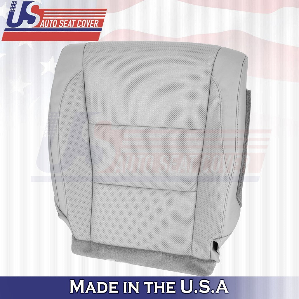 2014 to 2019 Fits Toyota Highlander Driver& Passenger Bottoms Leather Cover Gray