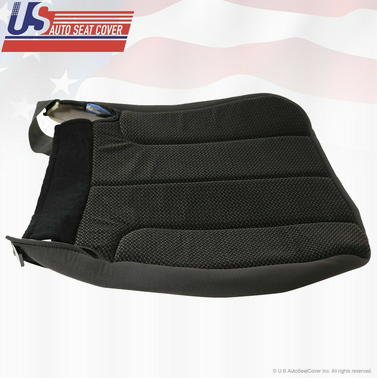 2003 &up For Dodge Ram 2500 SLT Driver Bottom Replacement Cloth Cover Dark Gray