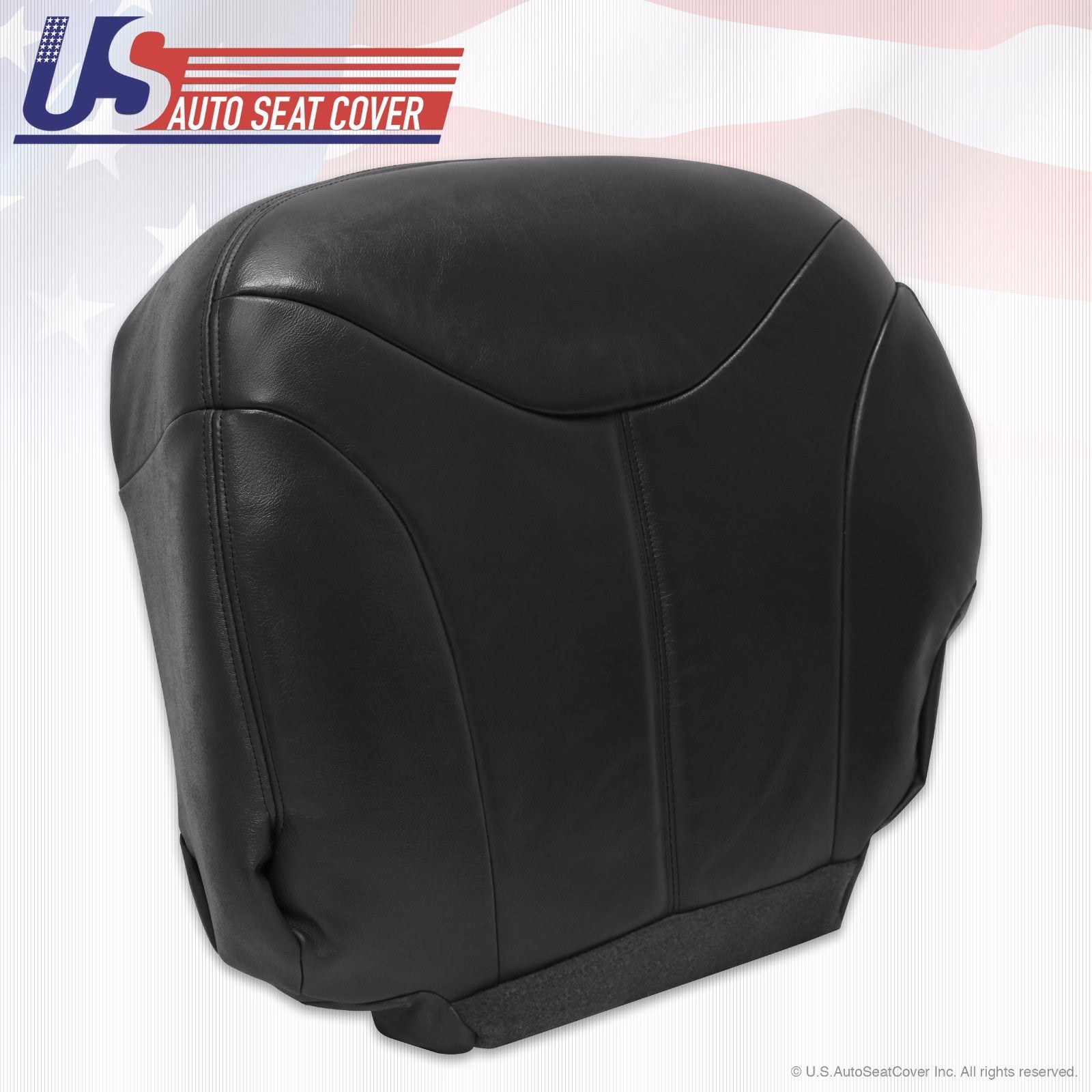 1999 GMC Sierra 1500 2500 Driver Side Bottom Replacement Leather Cover Dark Gray