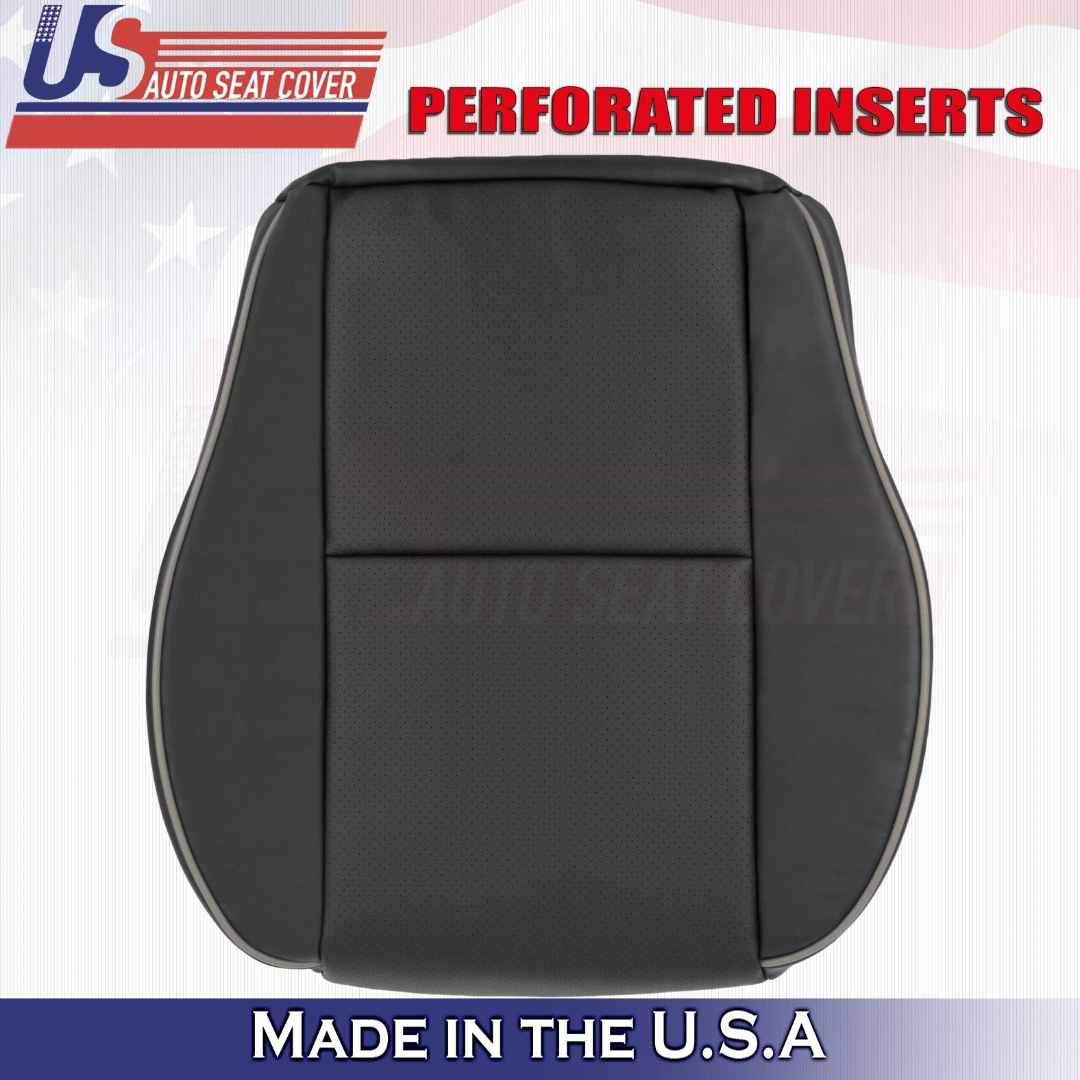 2001 2002 2003 2004 2005 Fits Lexus IS300 Driver Bottom Leather Seat Cover Black